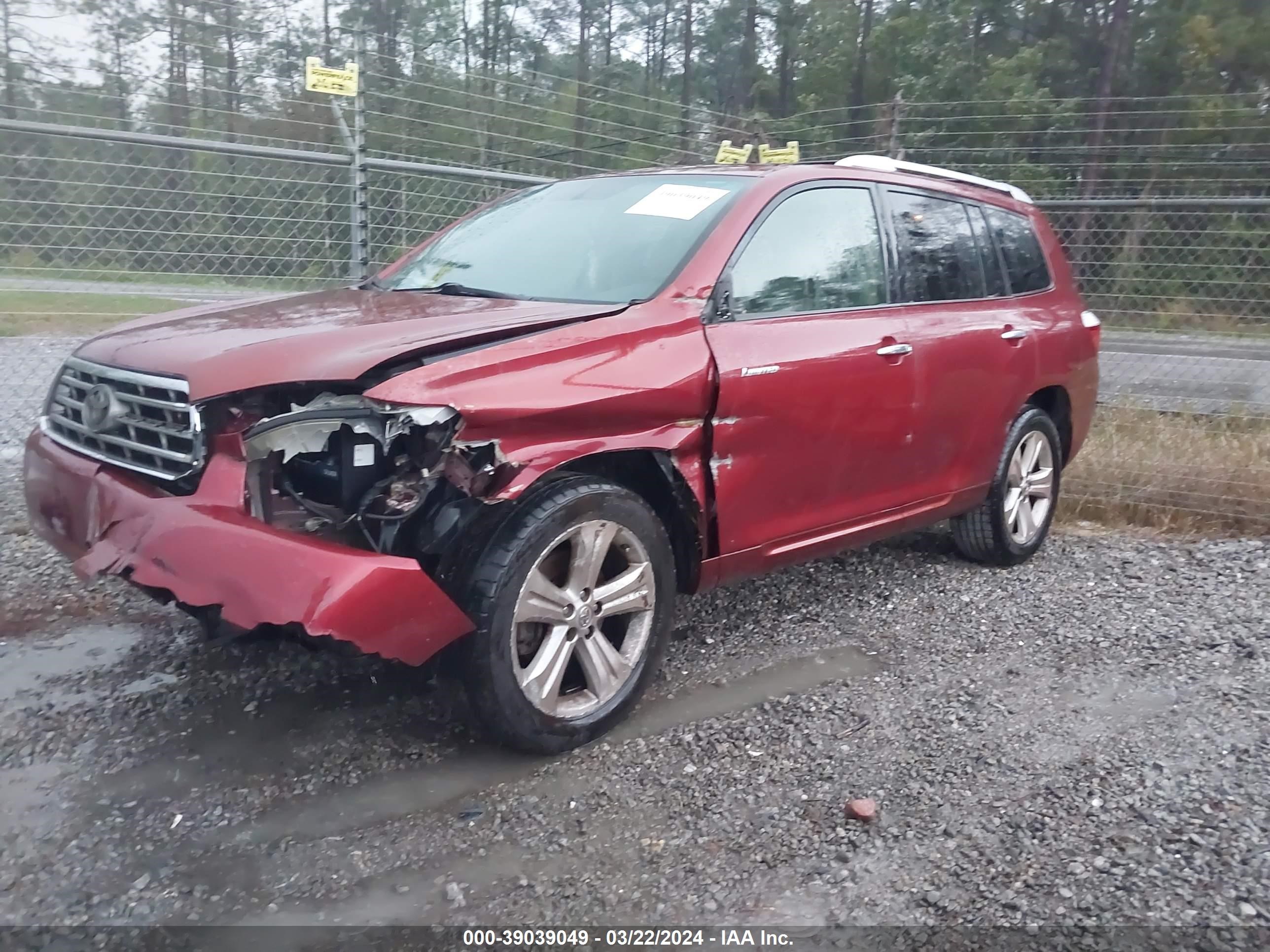 Photo 1 VIN: JTEDS42A582057461 - TOYOTA HIGHLANDER 