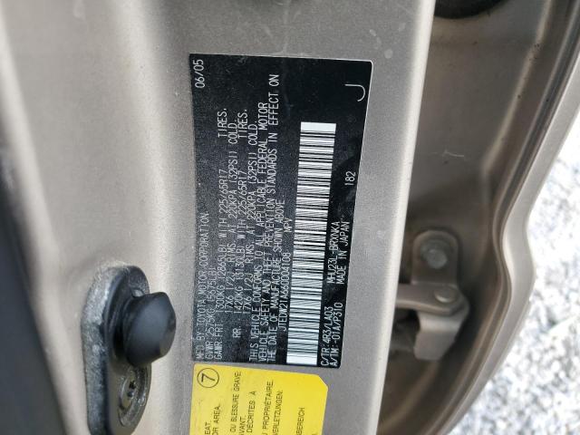 Photo 11 VIN: JTEDW21A660004108 - TOYOTA HIGHLANDER 