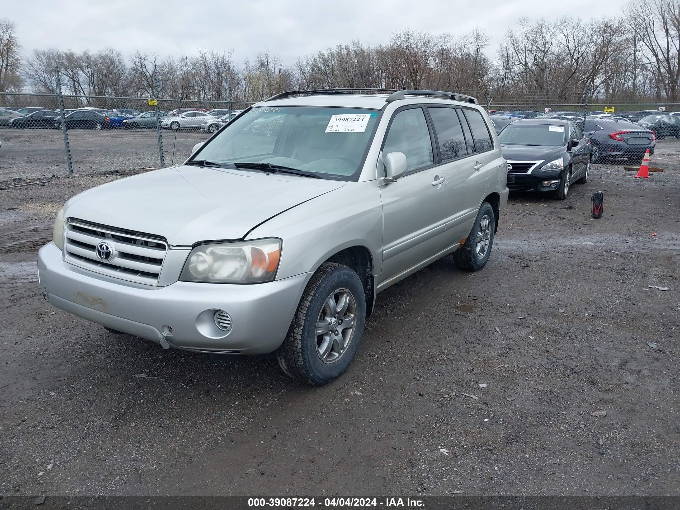 Photo 1 VIN: JTEEP21A050072792 - TOYOTA HIGHLANDER 