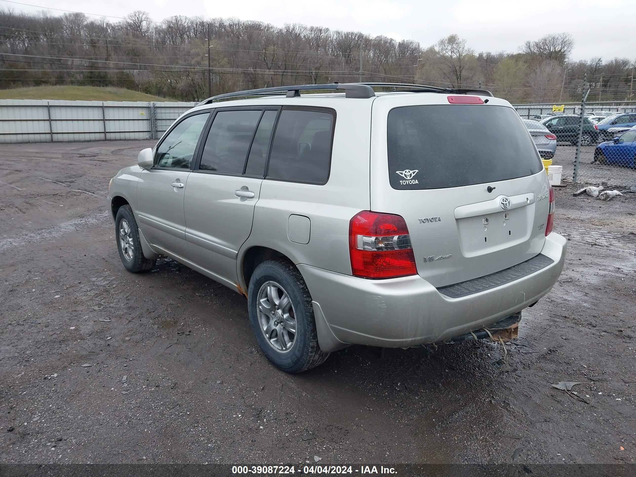 Photo 2 VIN: JTEEP21A050072792 - TOYOTA HIGHLANDER 