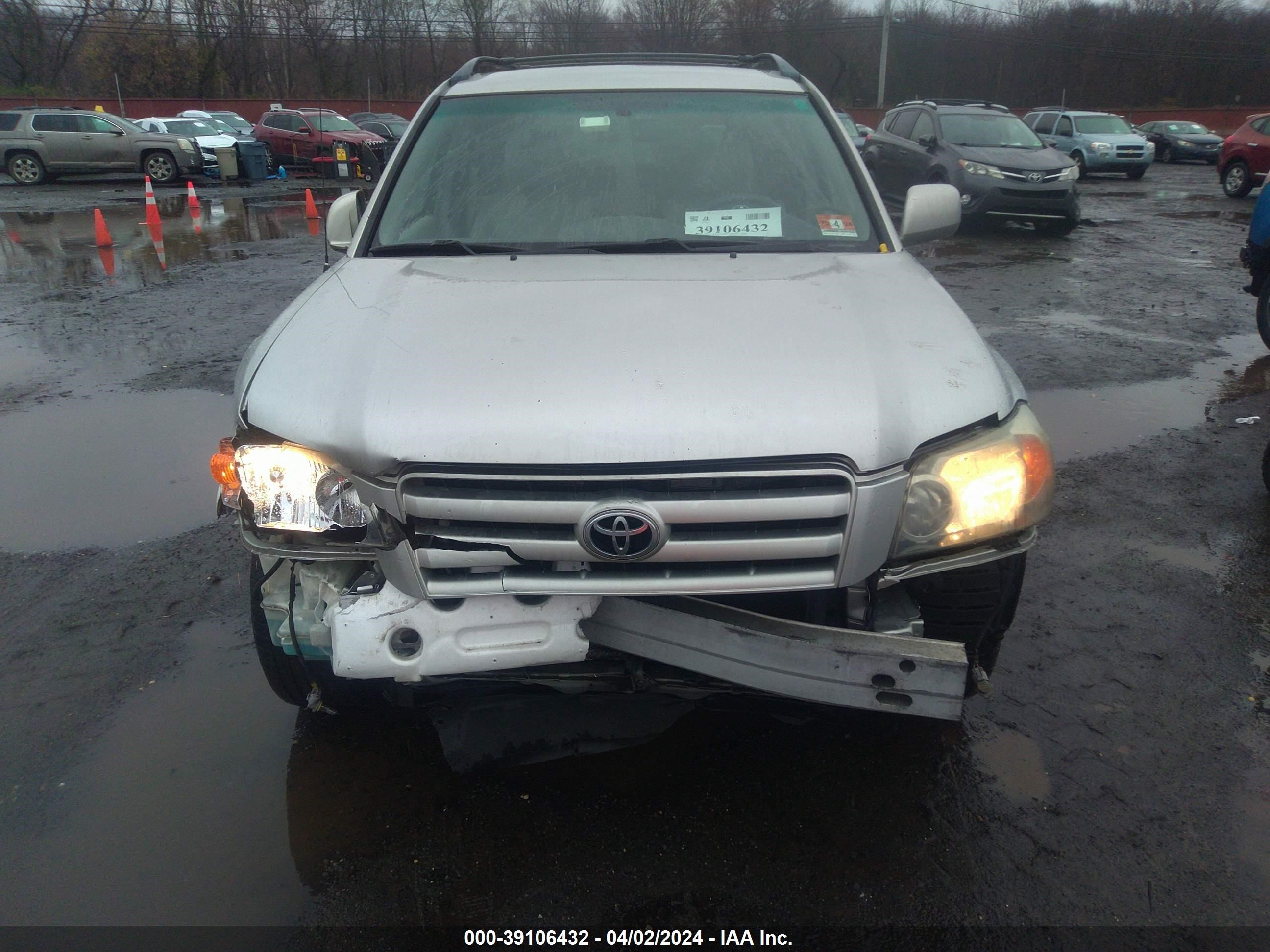 Photo 11 VIN: JTEEP21A060164549 - TOYOTA HIGHLANDER 