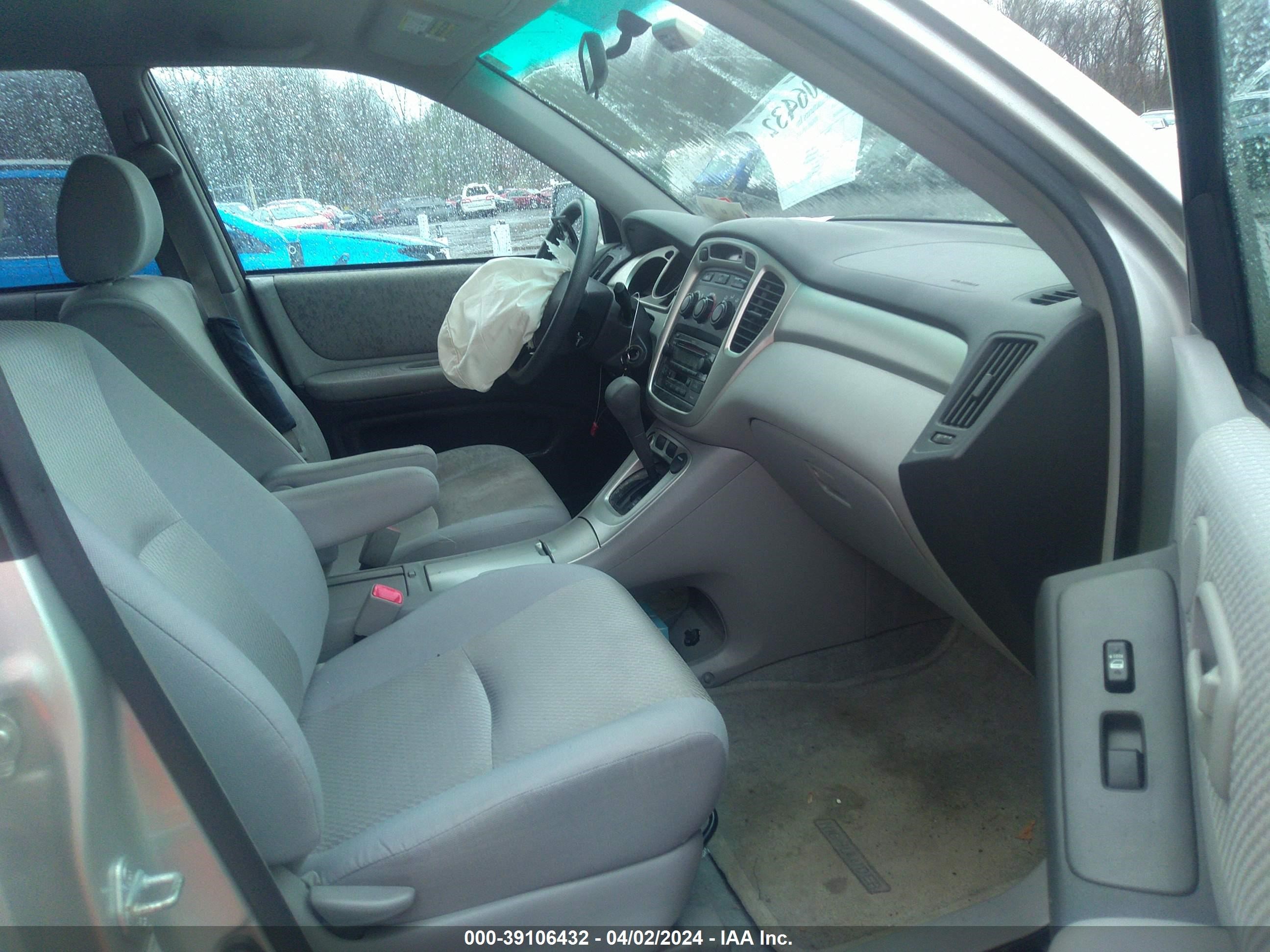 Photo 4 VIN: JTEEP21A060164549 - TOYOTA HIGHLANDER 