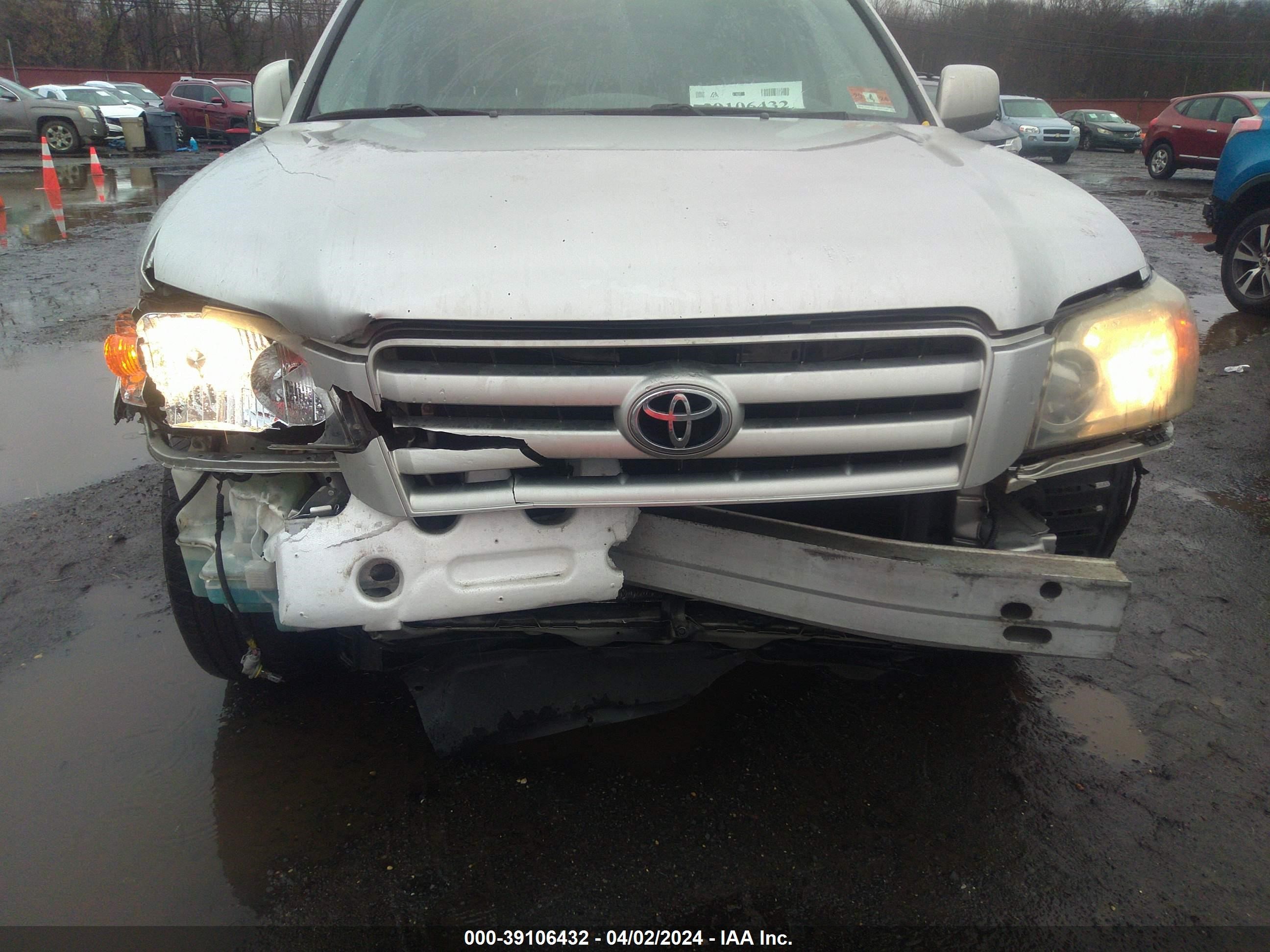 Photo 5 VIN: JTEEP21A060164549 - TOYOTA HIGHLANDER 