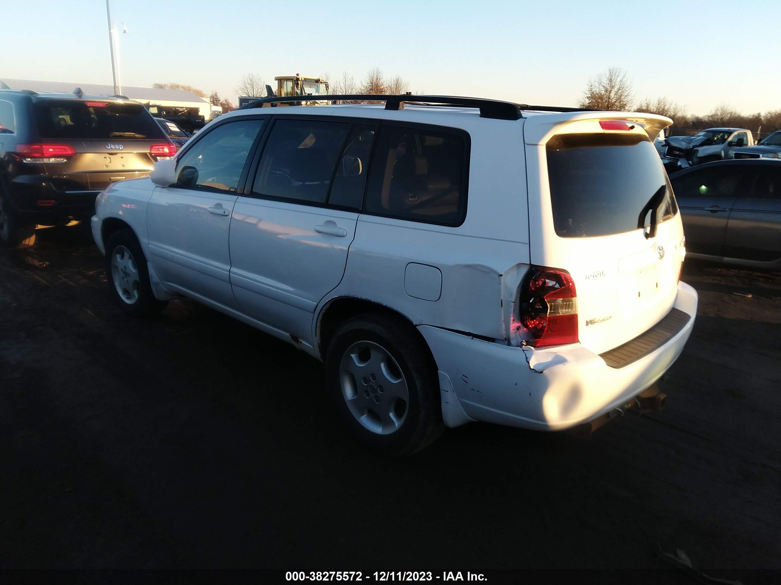 Photo 2 VIN: JTEEP21A060171050 - TOYOTA HIGHLANDER 