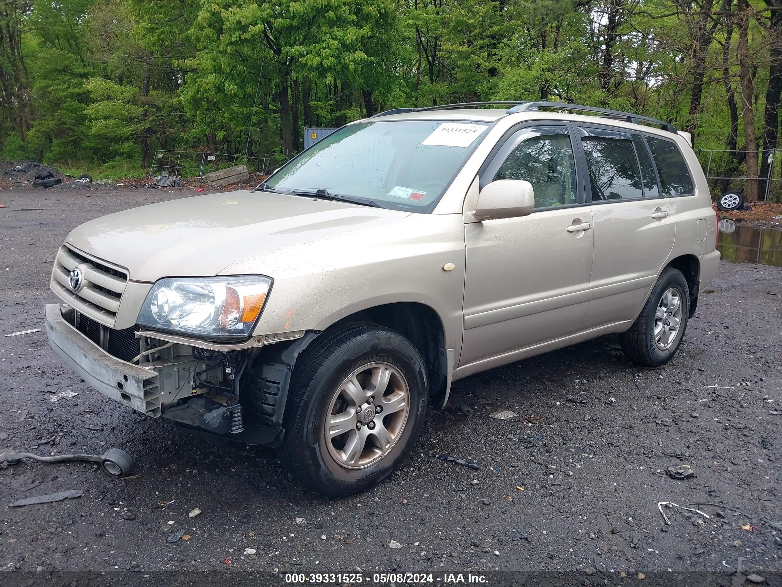 Photo 1 VIN: JTEEP21A240002175 - TOYOTA HIGHLANDER 