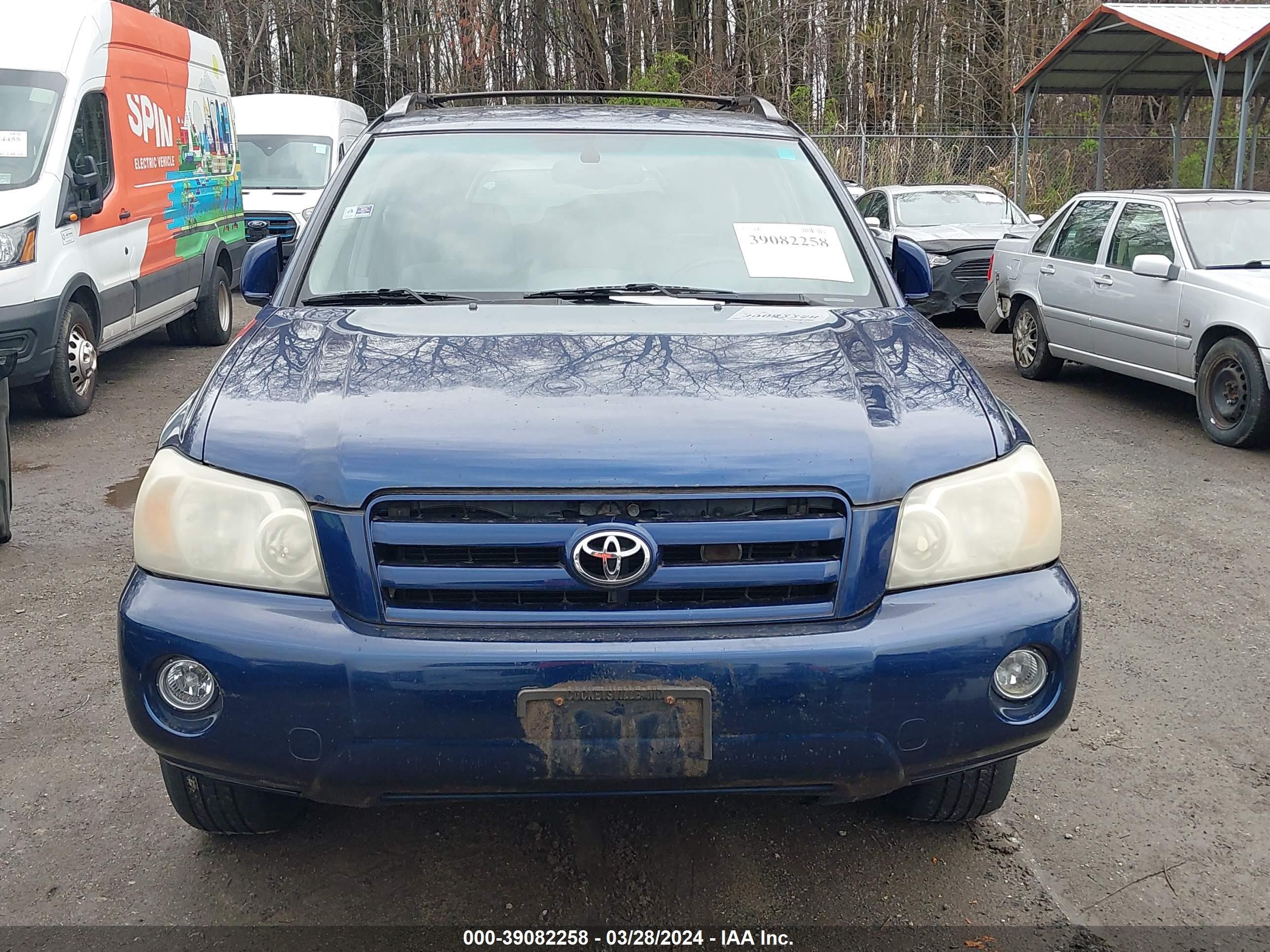 Photo 5 VIN: JTEEP21A240039923 - TOYOTA HIGHLANDER 