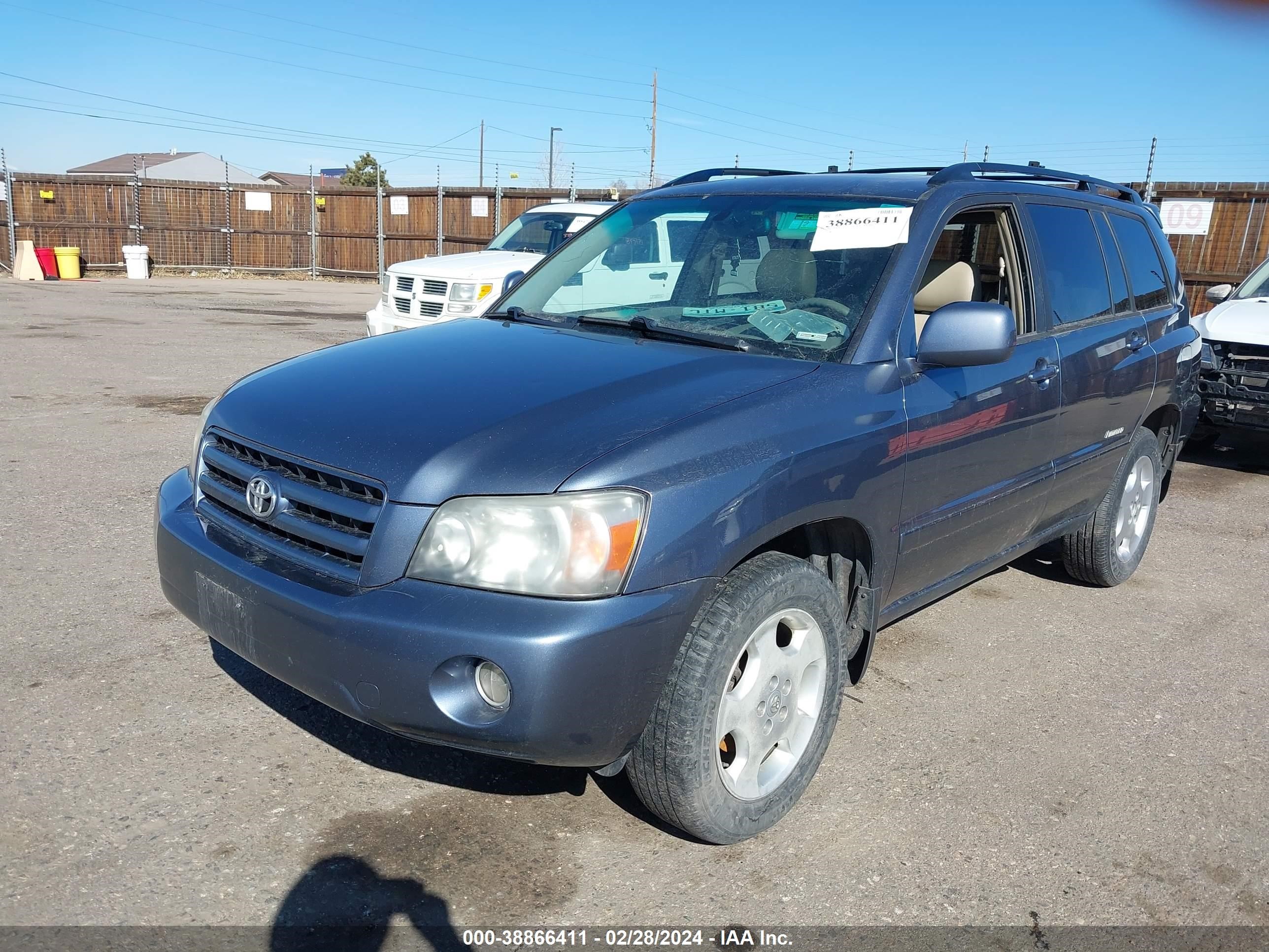 Photo 1 VIN: JTEEP21A260174015 - TOYOTA HIGHLANDER 