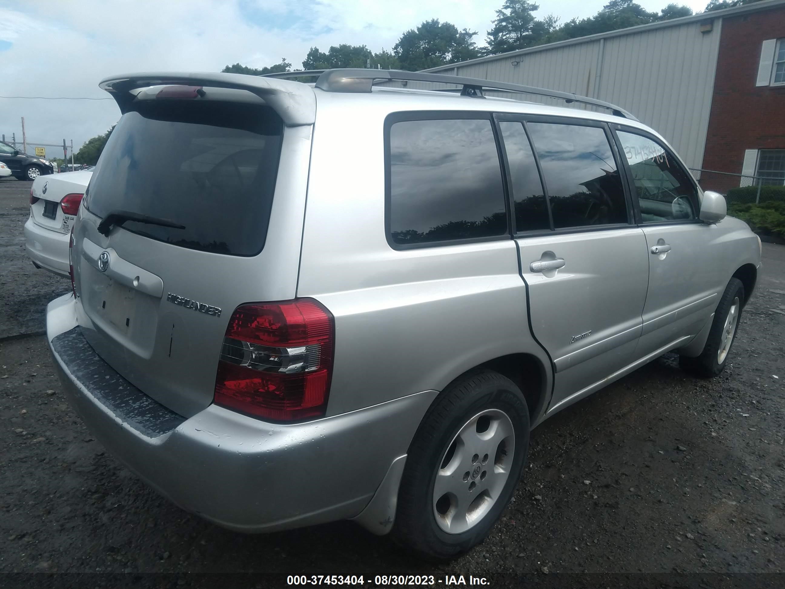 Photo 4 VIN: JTEEP21A270223554 - TOYOTA HIGHLANDER 