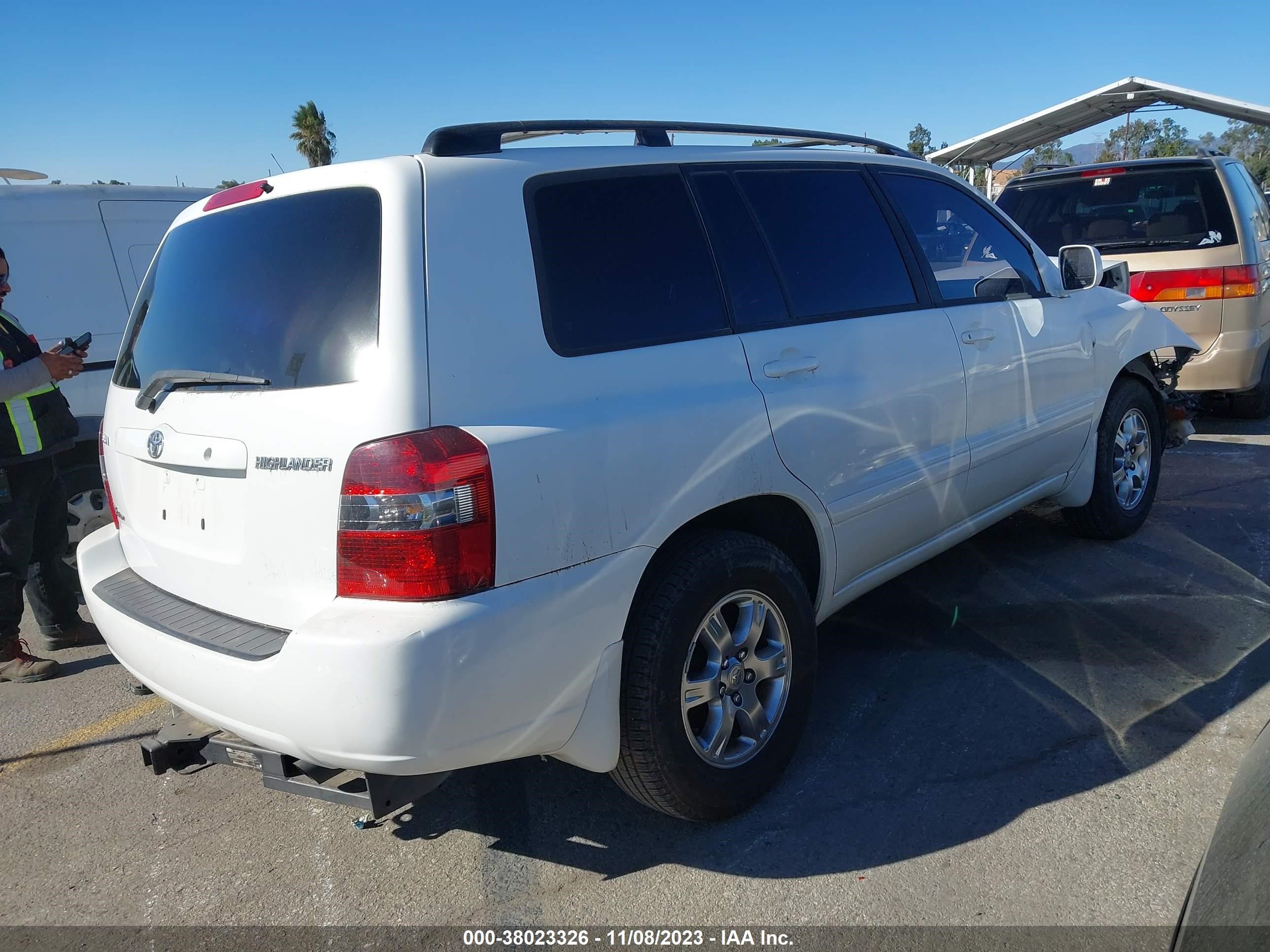 Photo 3 VIN: JTEEP21A360159443 - TOYOTA HIGHLANDER 