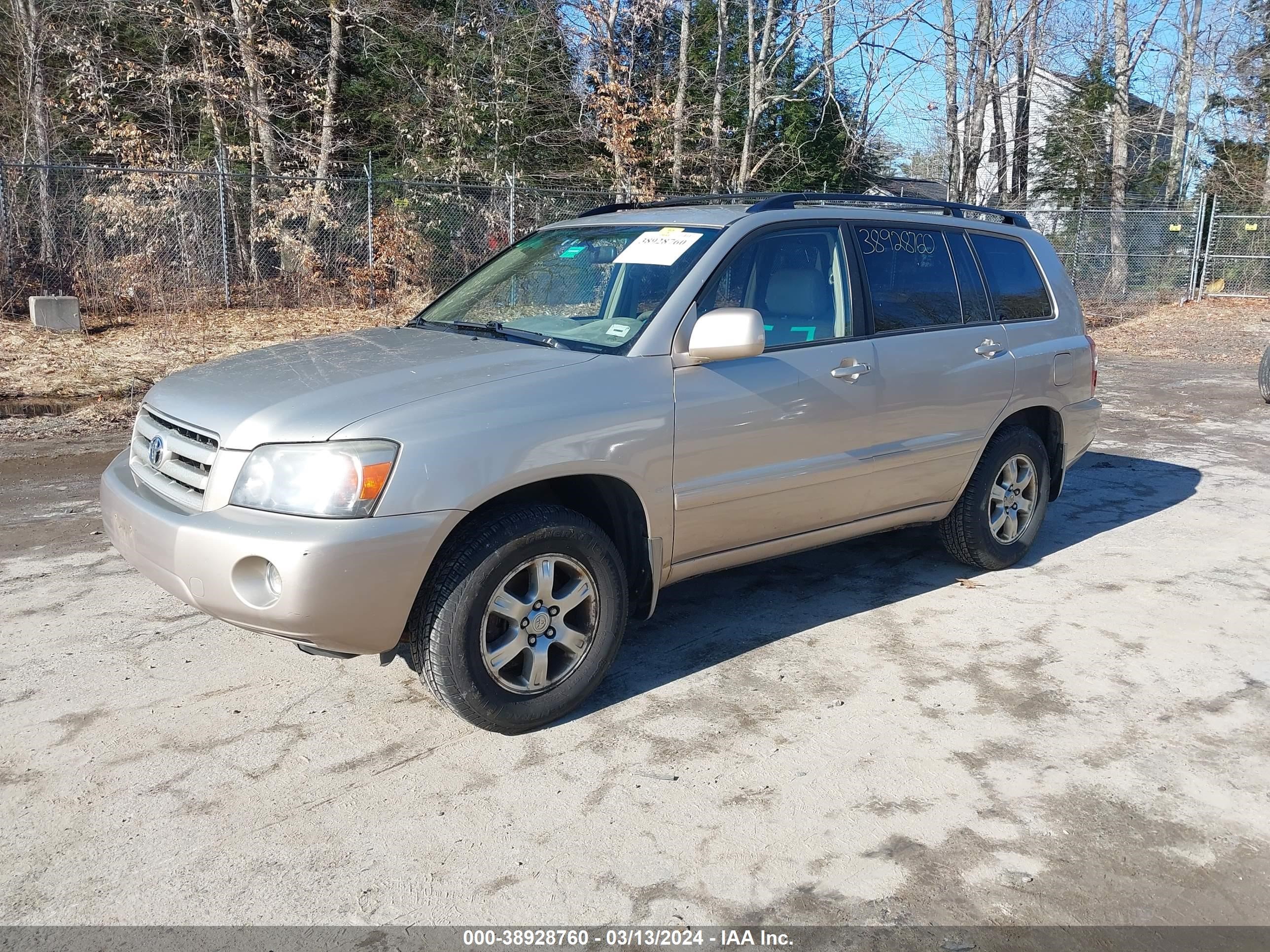 Photo 1 VIN: JTEEP21A360186237 - TOYOTA HIGHLANDER 