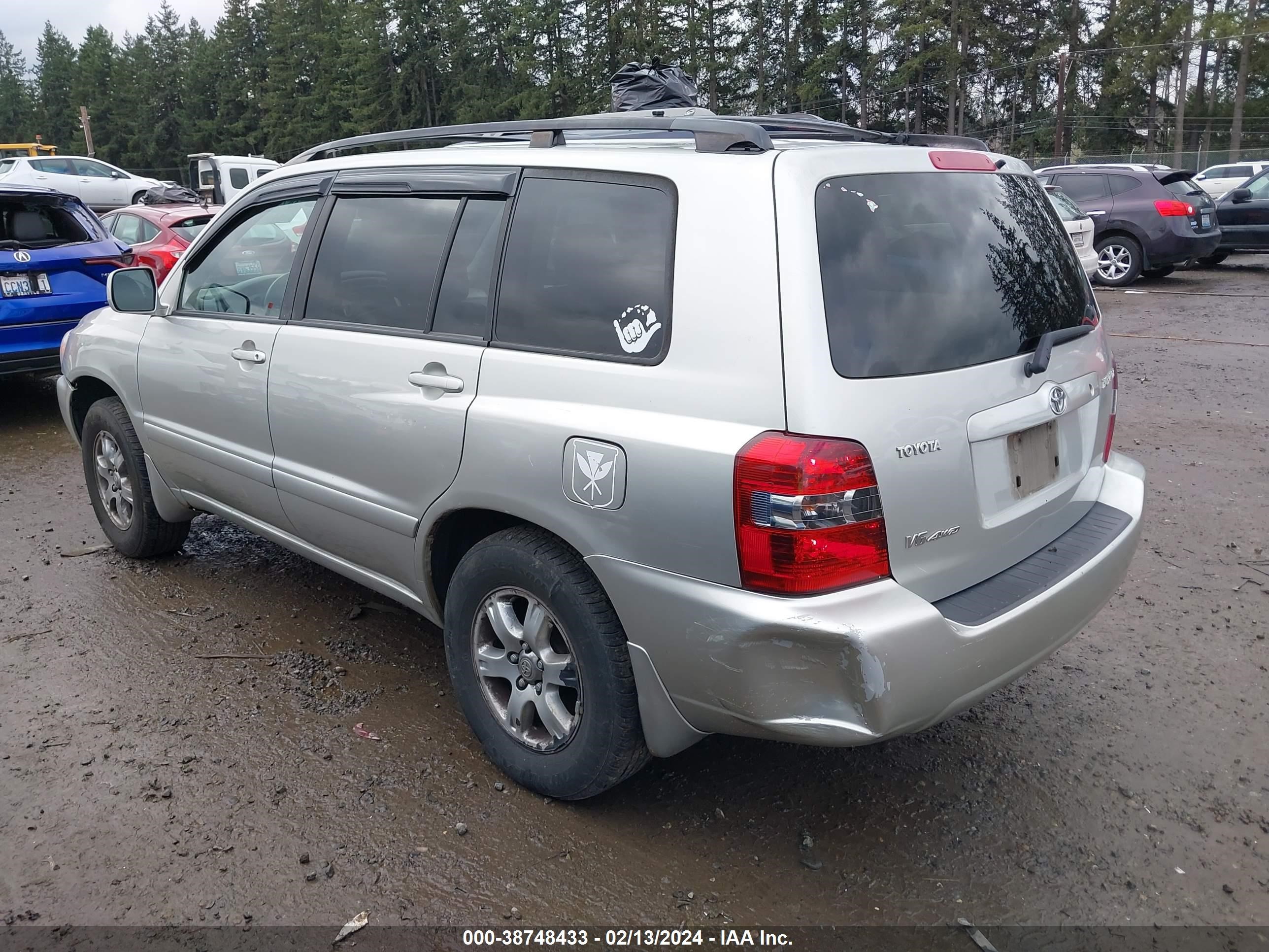 Photo 2 VIN: JTEEP21A440046467 - TOYOTA HIGHLANDER 