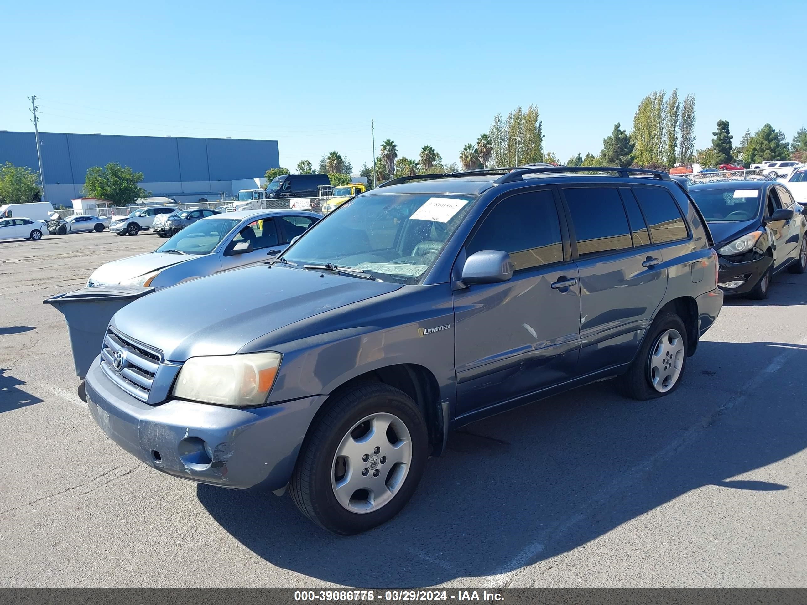 Photo 2 VIN: JTEEP21A640022834 - TOYOTA HIGHLANDER 