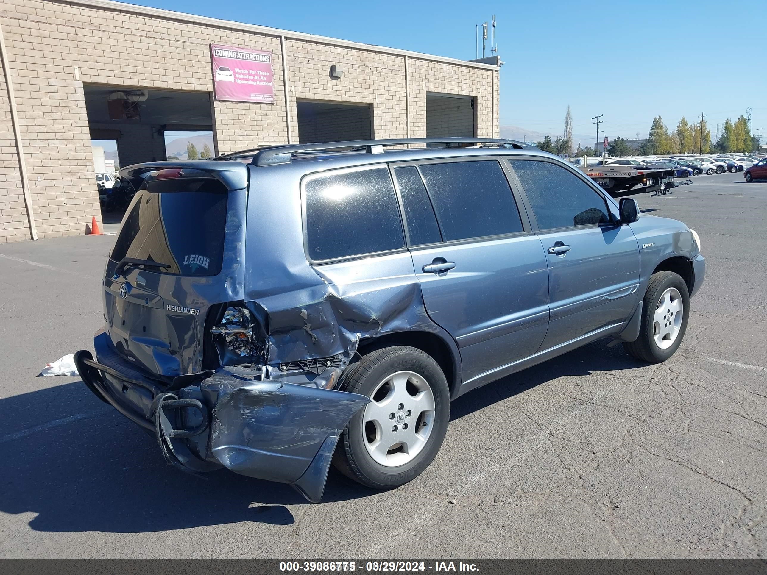 Photo 4 VIN: JTEEP21A640022834 - TOYOTA HIGHLANDER 