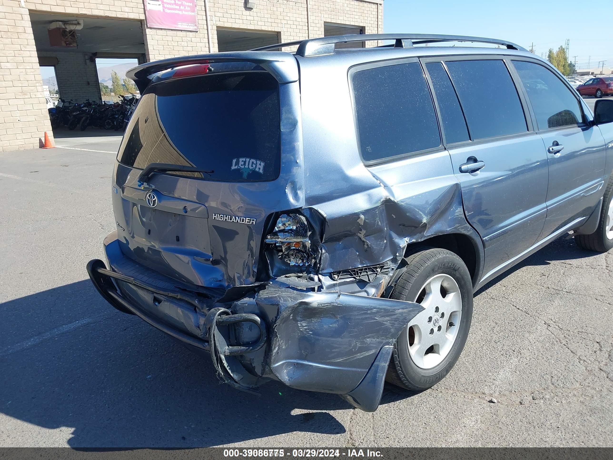 Photo 6 VIN: JTEEP21A640022834 - TOYOTA HIGHLANDER 