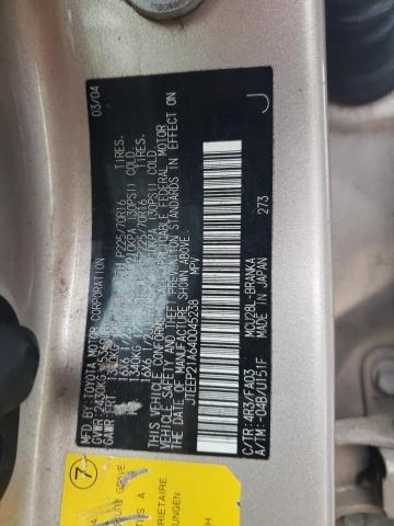 Photo 11 VIN: JTEEP21A640045238 - TOYOTA HIGHLANDER 