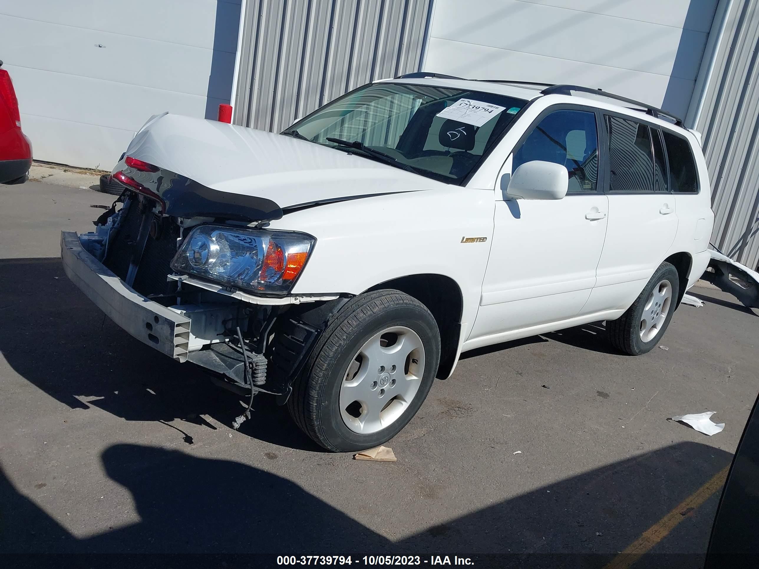 Photo 1 VIN: JTEEP21A840034516 - TOYOTA HIGHLANDER 