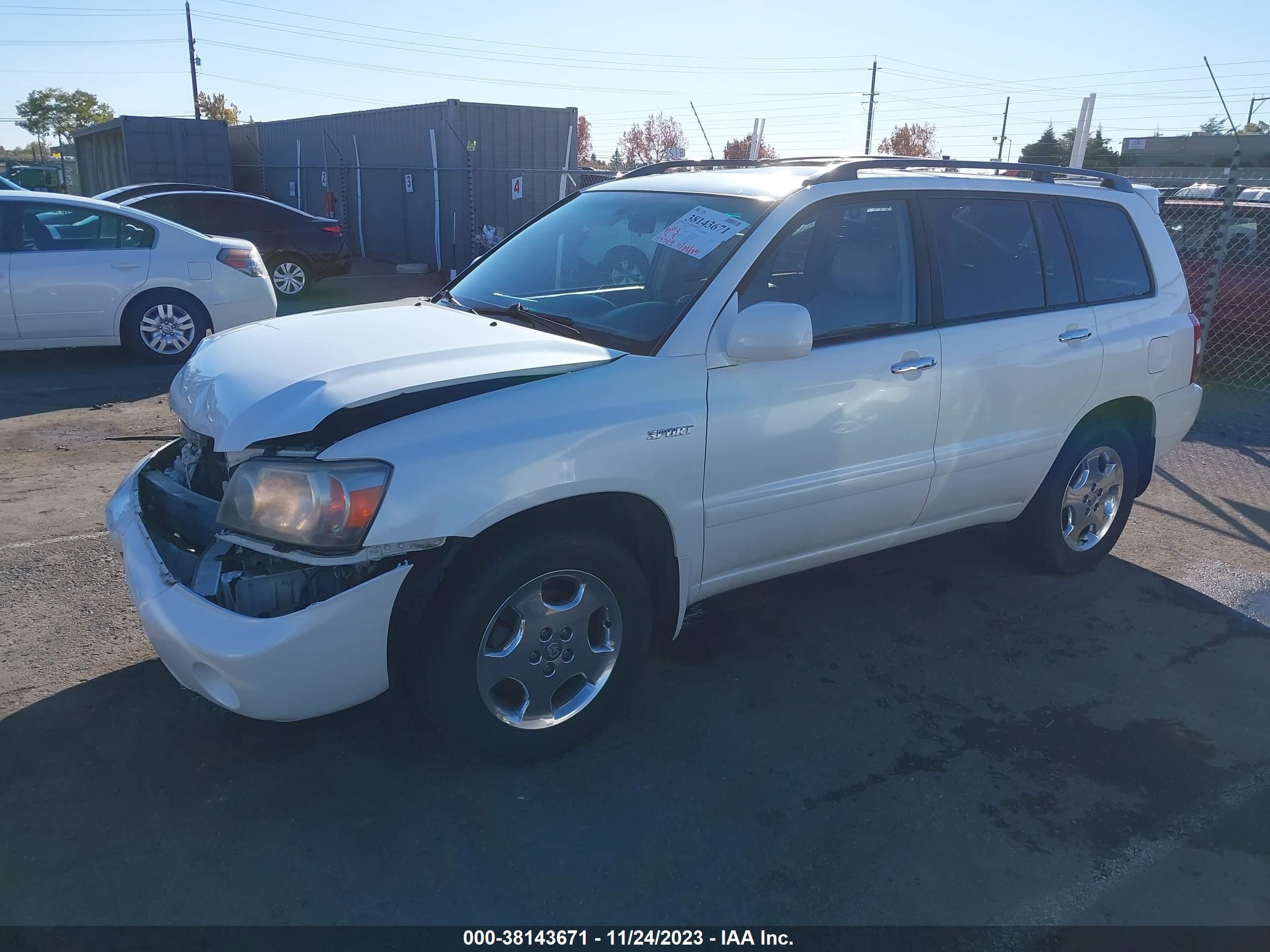 Photo 1 VIN: JTEEP21A970204497 - TOYOTA HIGHLANDER 