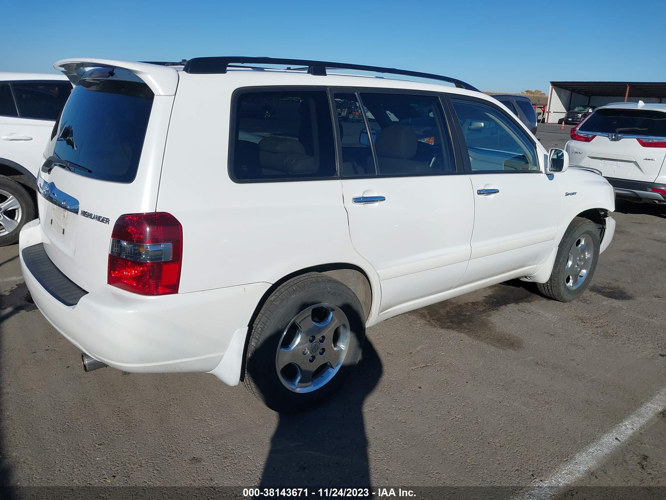 Photo 3 VIN: JTEEP21A970204497 - TOYOTA HIGHLANDER 