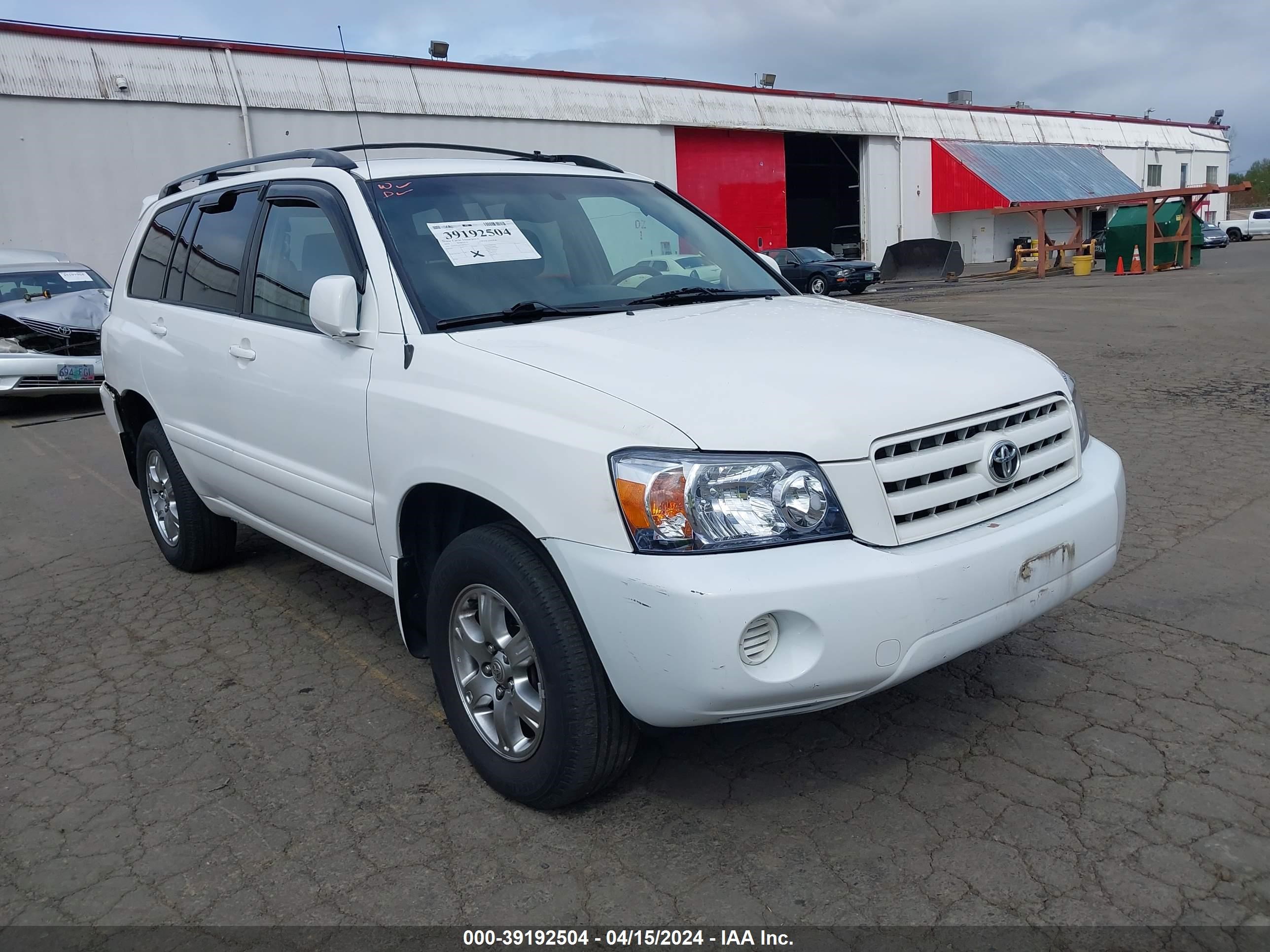 Photo 0 VIN: JTEEP21AX50073271 - TOYOTA HIGHLANDER 