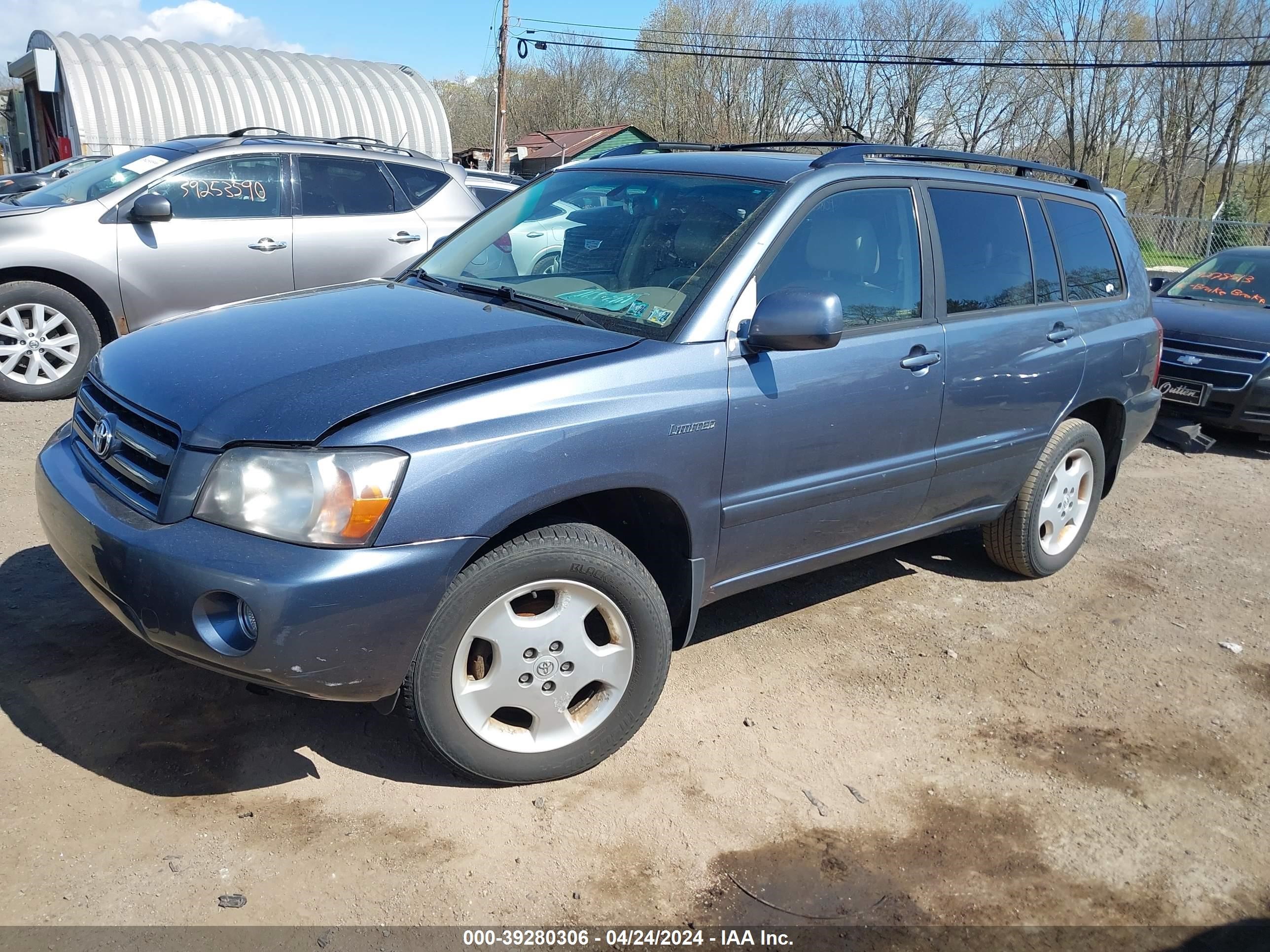 Photo 1 VIN: JTEEP21AX50117902 - TOYOTA HIGHLANDER 