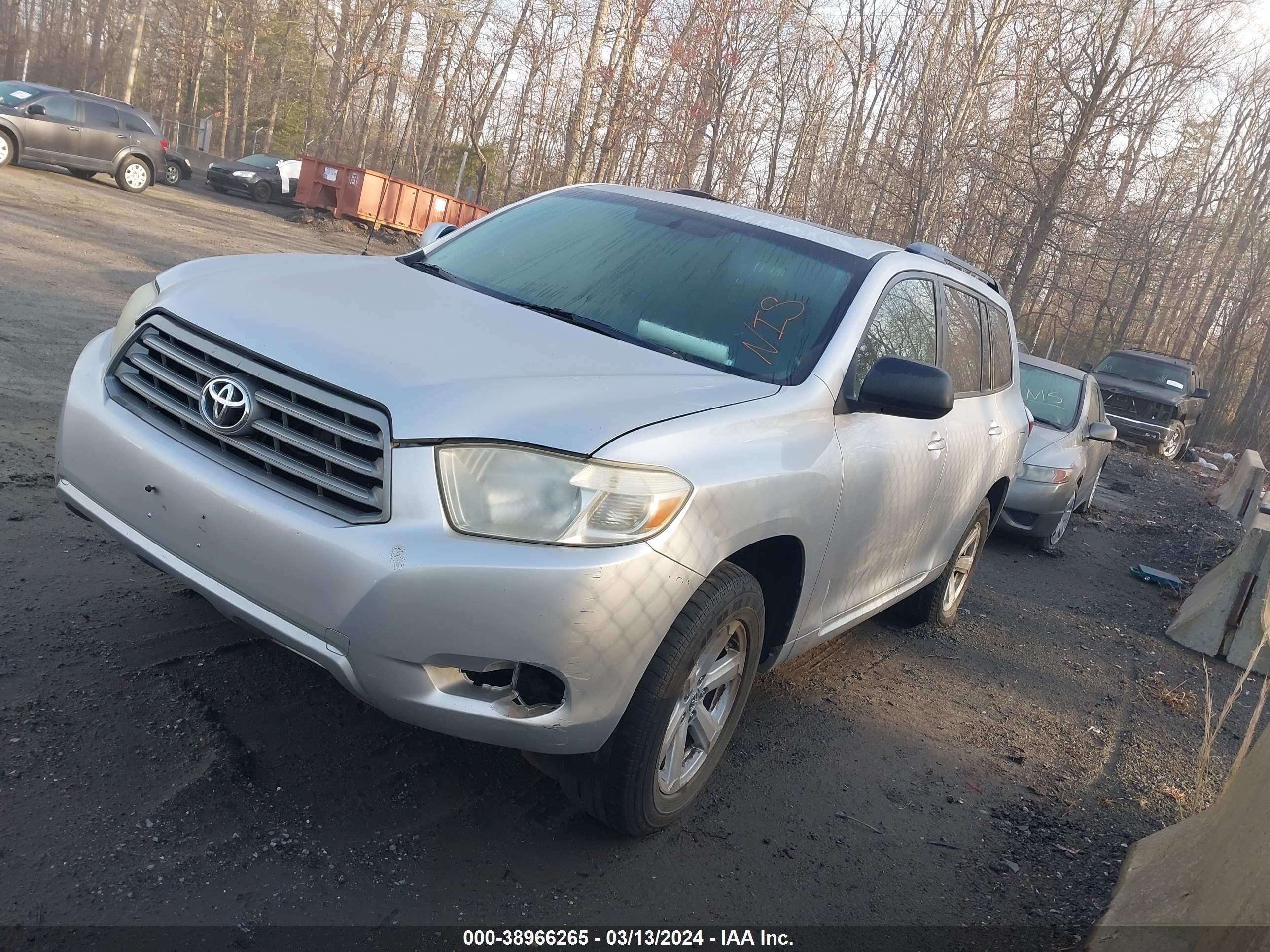 Photo 1 VIN: JTEES41A992143296 - TOYOTA HIGHLANDER 