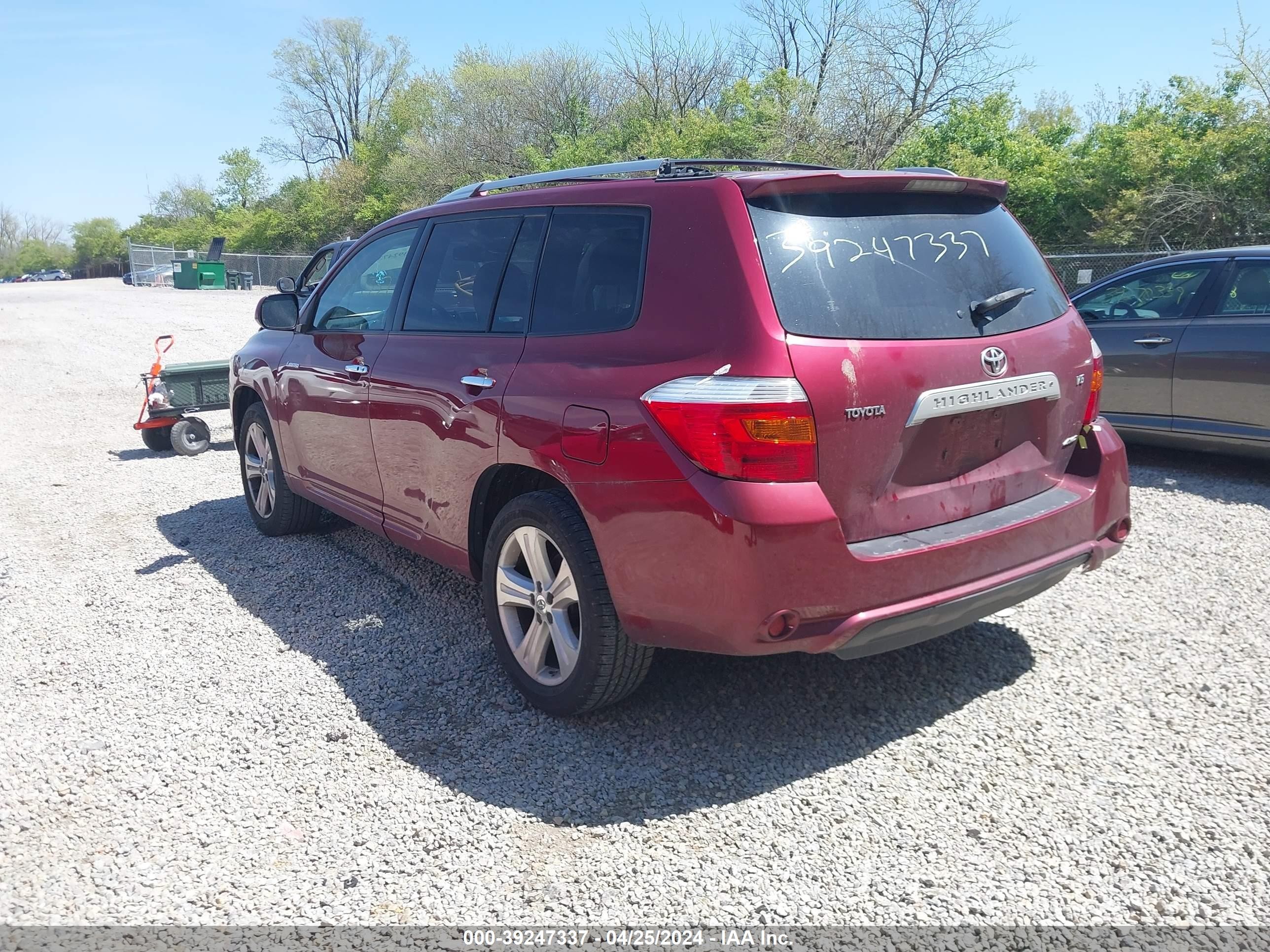 Photo 2 VIN: JTEES42A382028402 - TOYOTA HIGHLANDER 