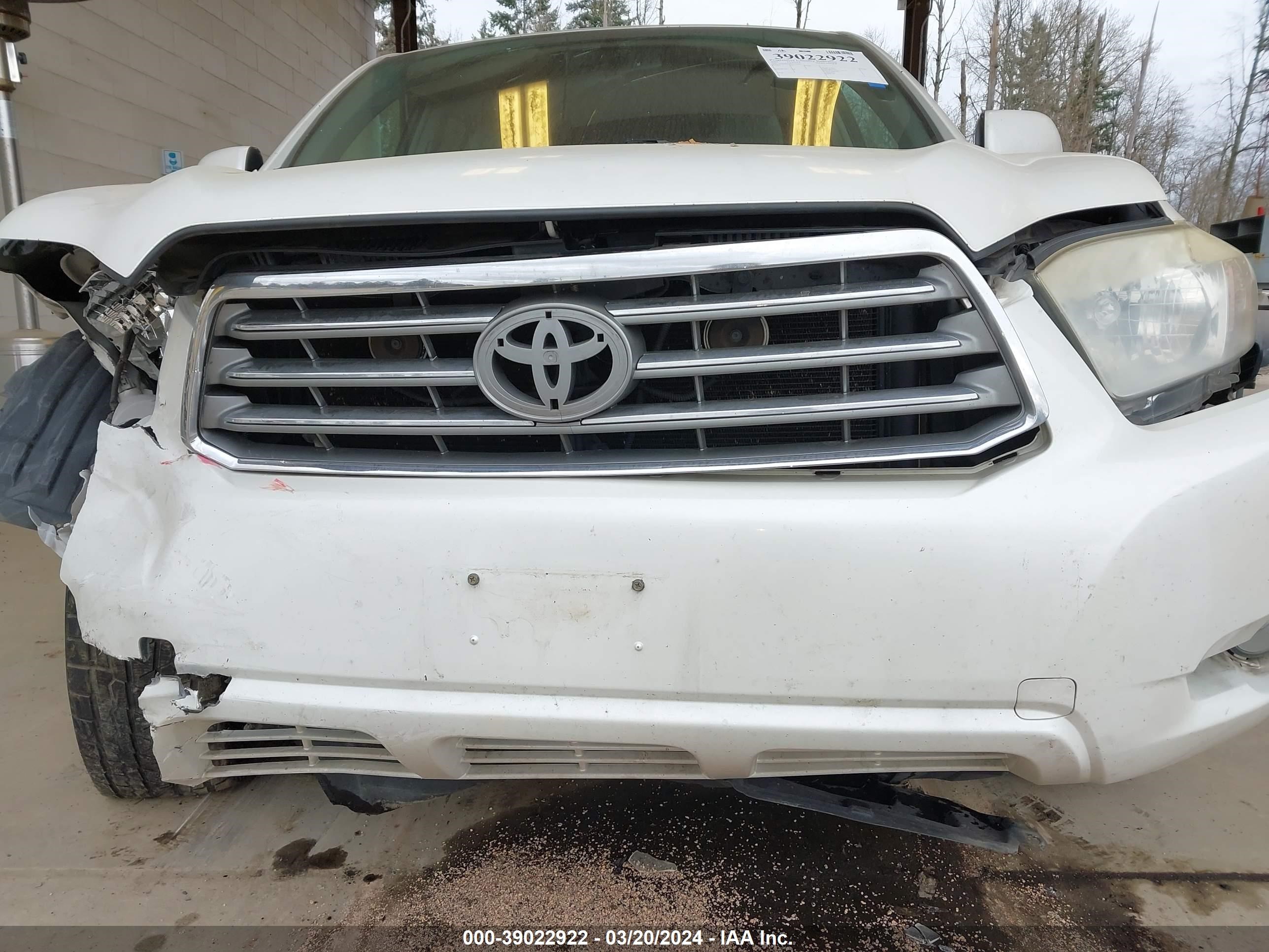 Photo 12 VIN: JTEES42A692112540 - TOYOTA HIGHLANDER 