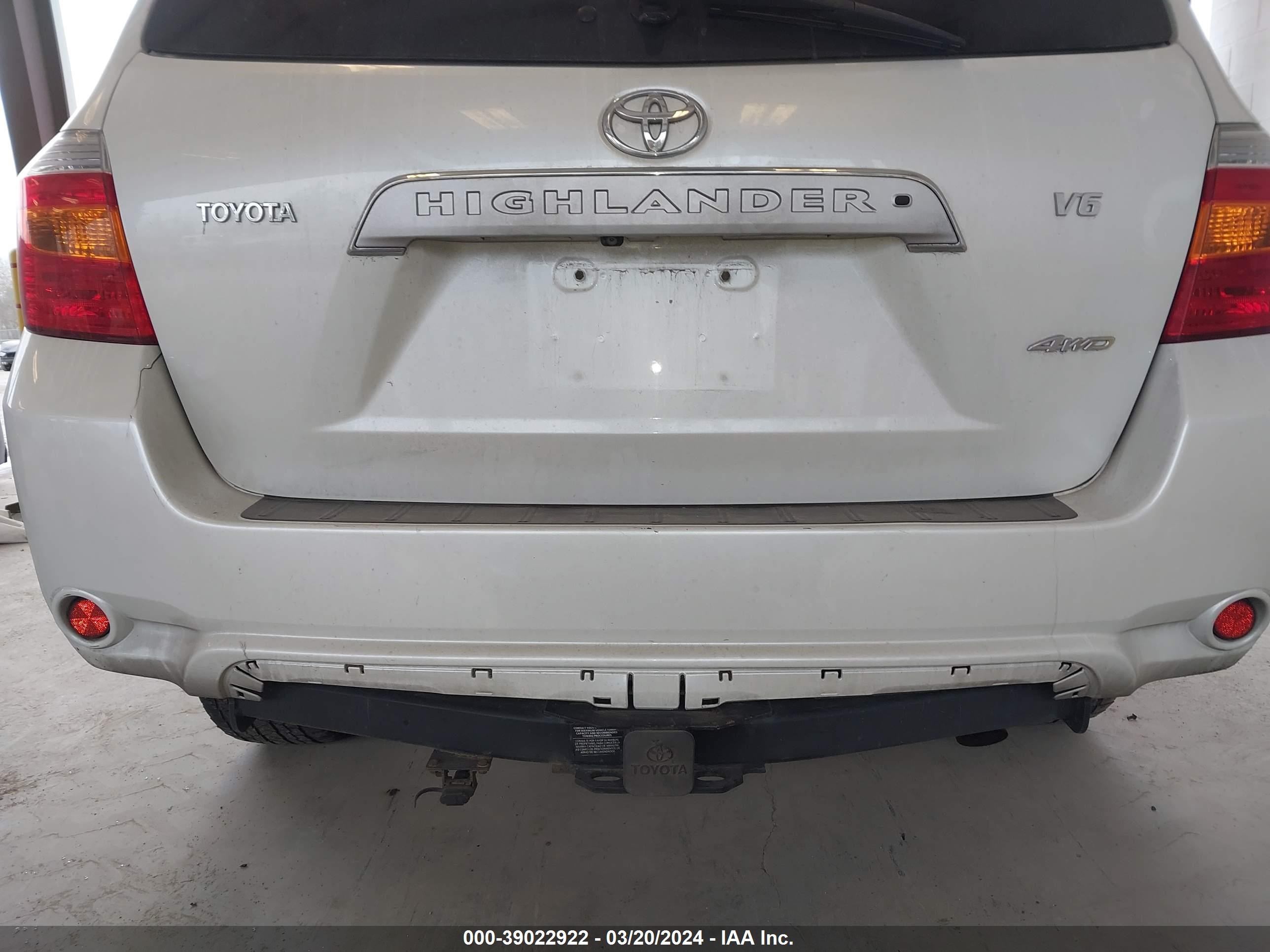 Photo 14 VIN: JTEES42A692112540 - TOYOTA HIGHLANDER 