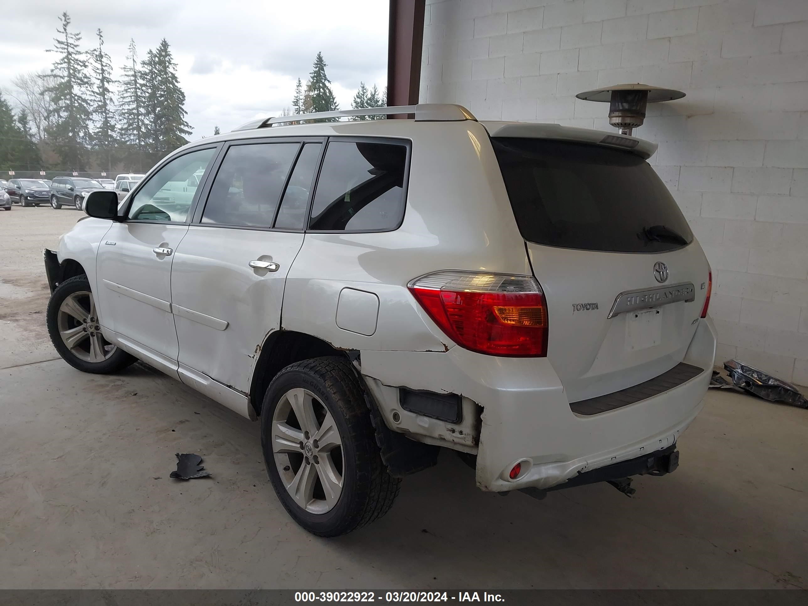 Photo 2 VIN: JTEES42A692112540 - TOYOTA HIGHLANDER 