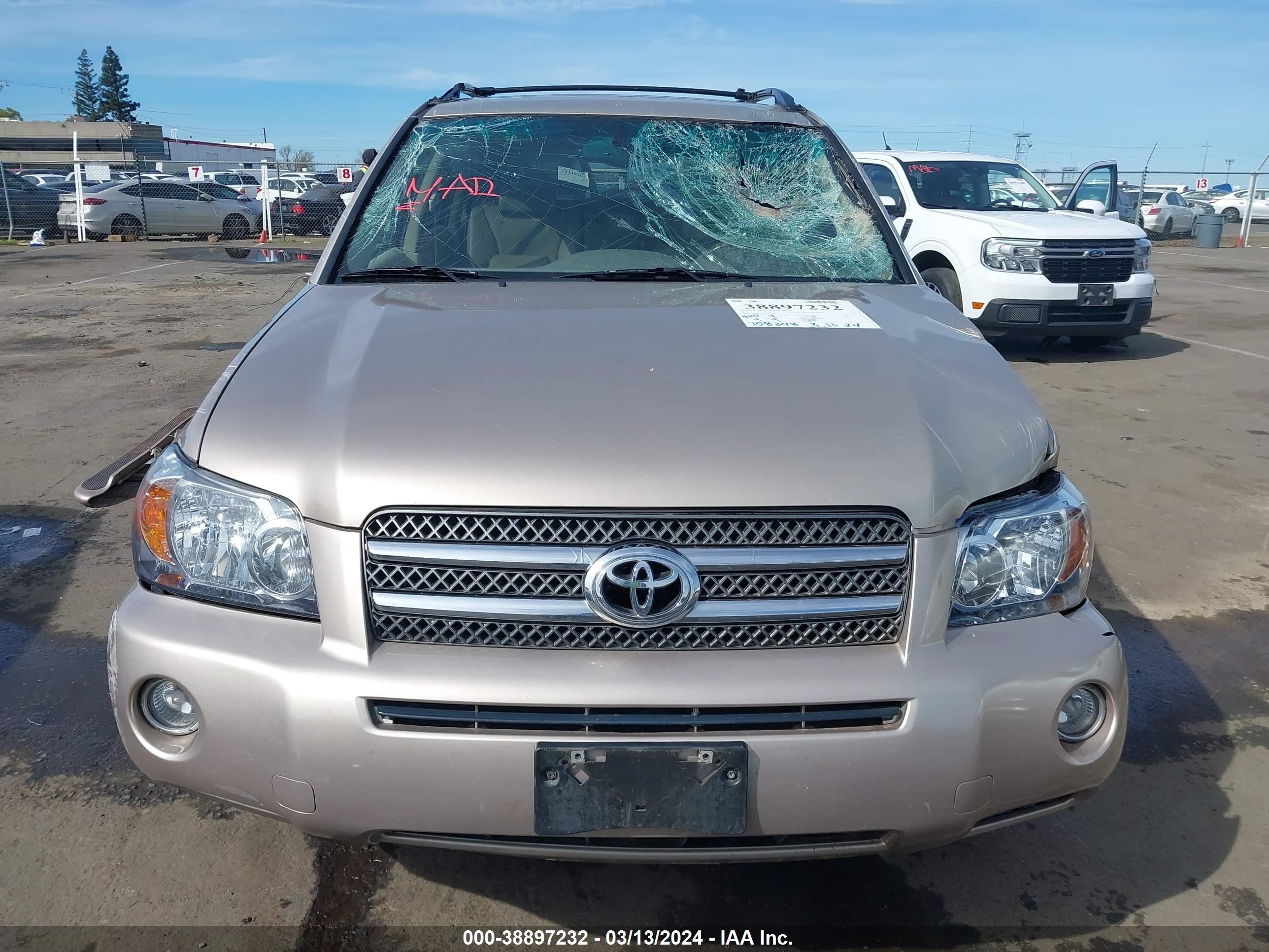 Photo 12 VIN: JTEEW21A060027033 - TOYOTA HIGHLANDER 