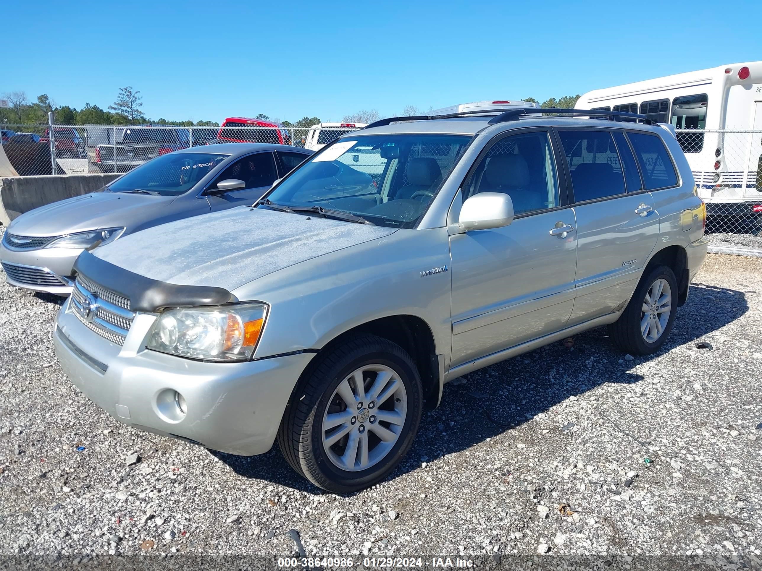 Photo 1 VIN: JTEEW21A070042200 - TOYOTA HIGHLANDER 