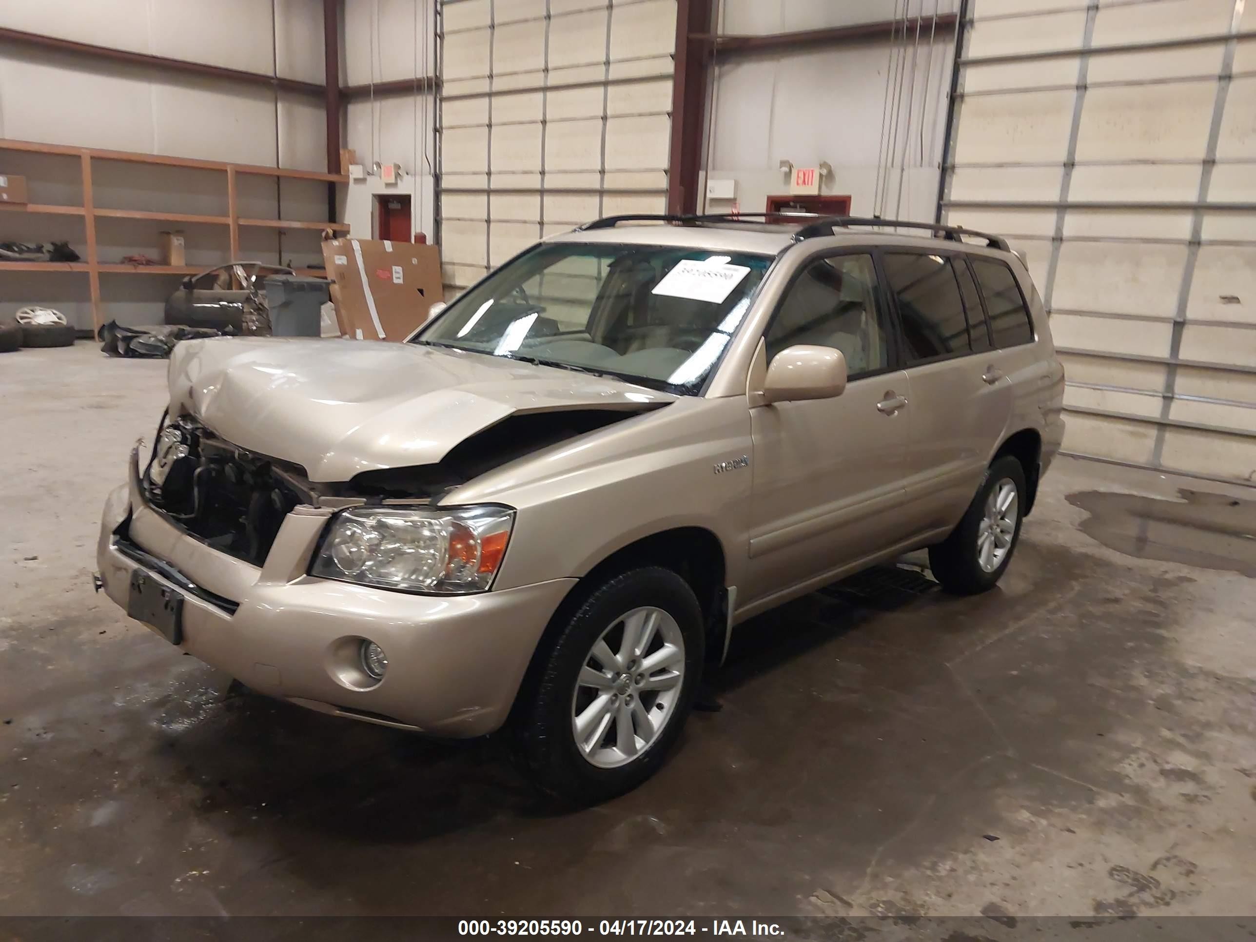 Photo 1 VIN: JTEEW21A070047106 - TOYOTA HIGHLANDER 