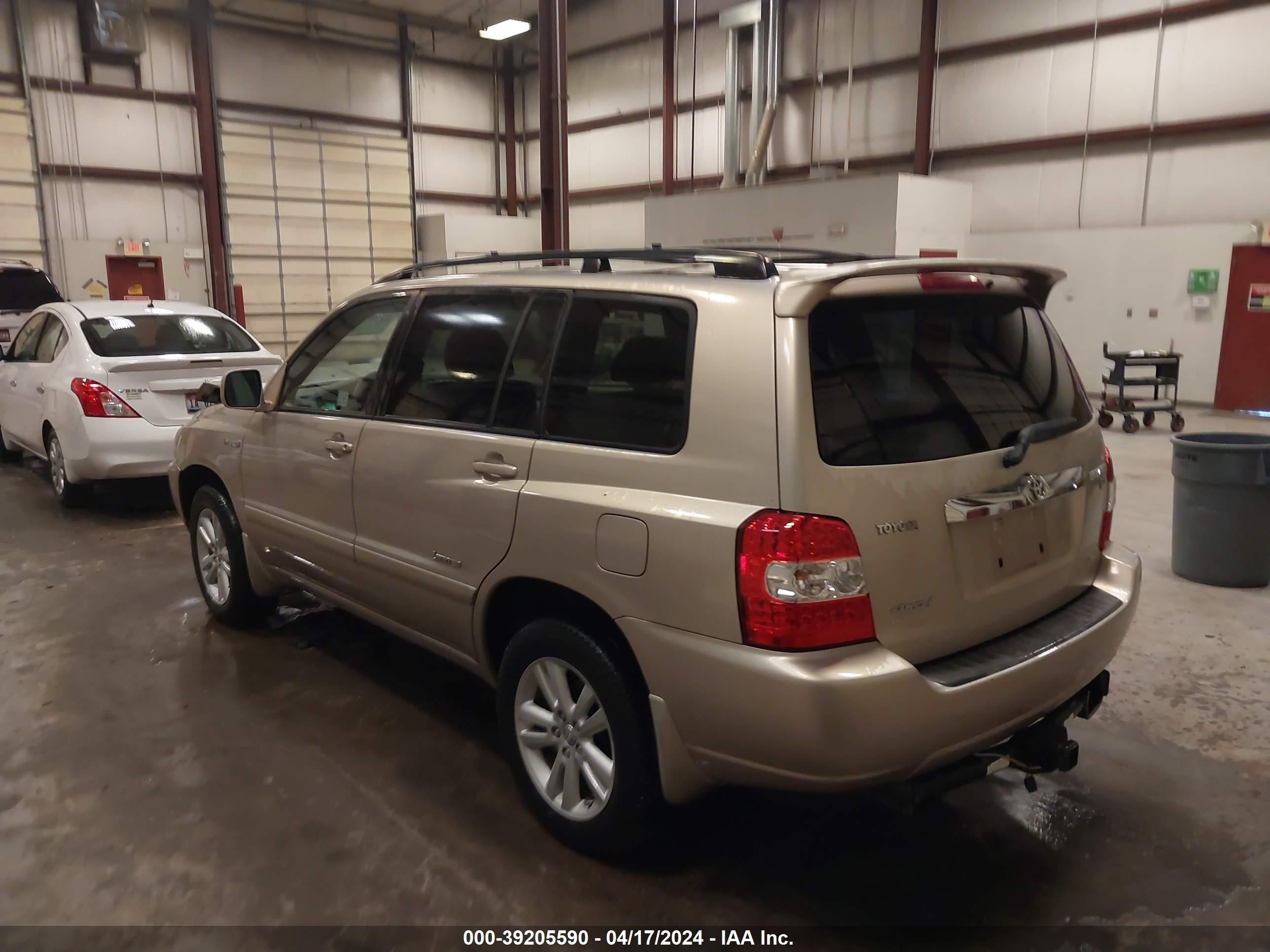 Photo 2 VIN: JTEEW21A070047106 - TOYOTA HIGHLANDER 