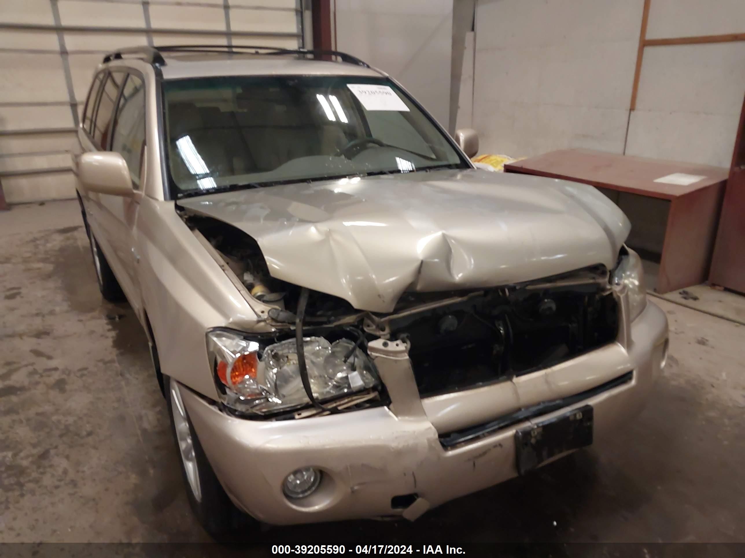 Photo 5 VIN: JTEEW21A070047106 - TOYOTA HIGHLANDER 