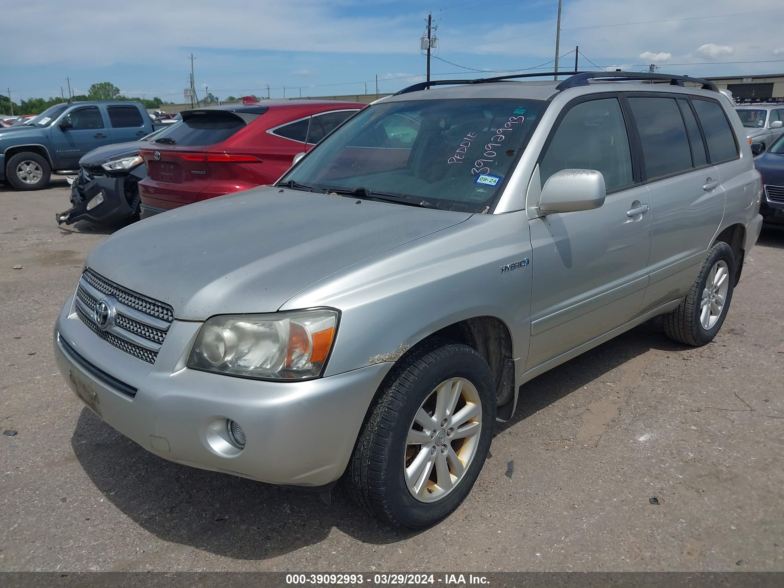 Photo 1 VIN: JTEEW21A170036390 - TOYOTA HIGHLANDER 