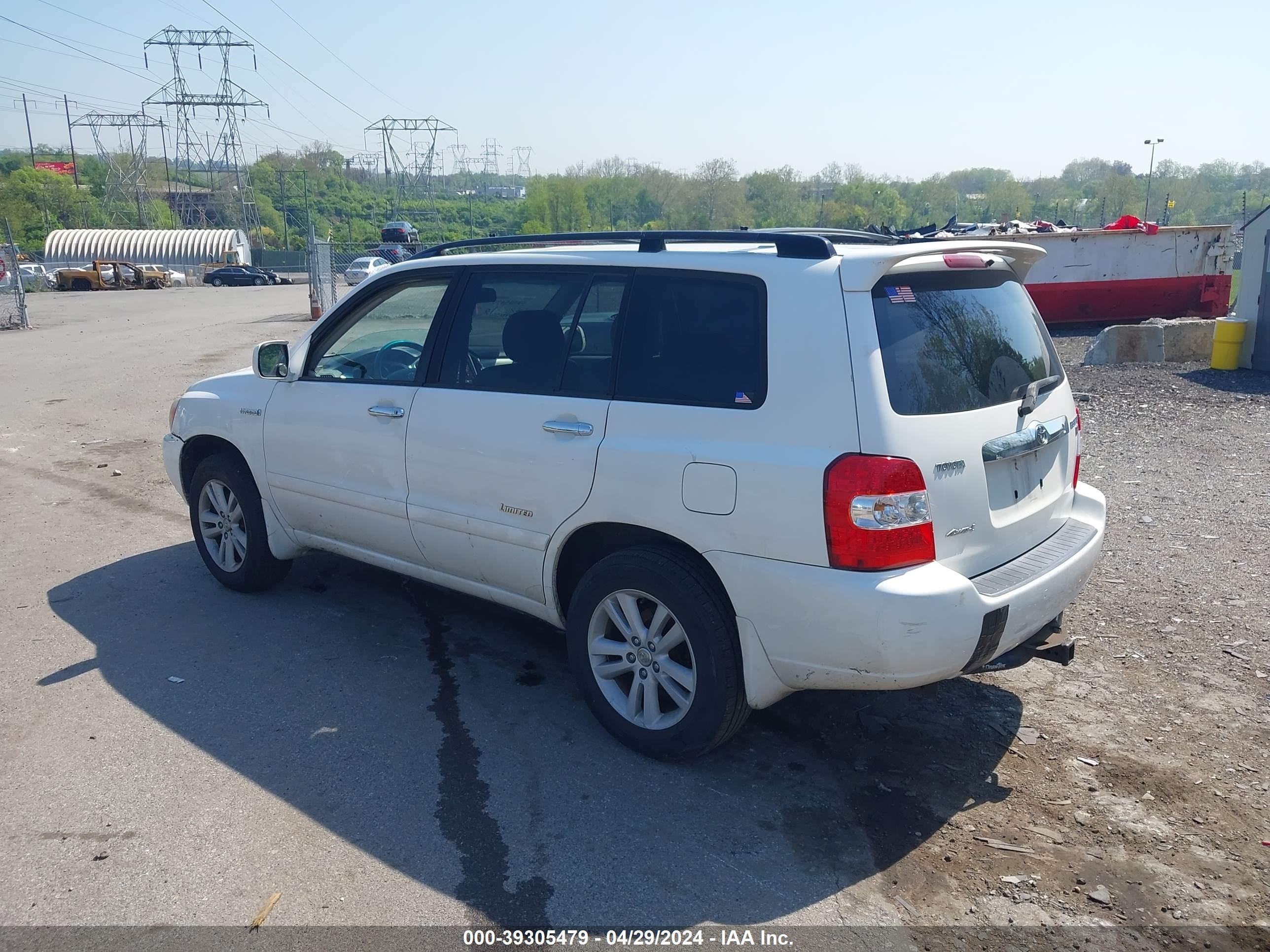 Photo 2 VIN: JTEEW21A170047129 - TOYOTA HIGHLANDER 