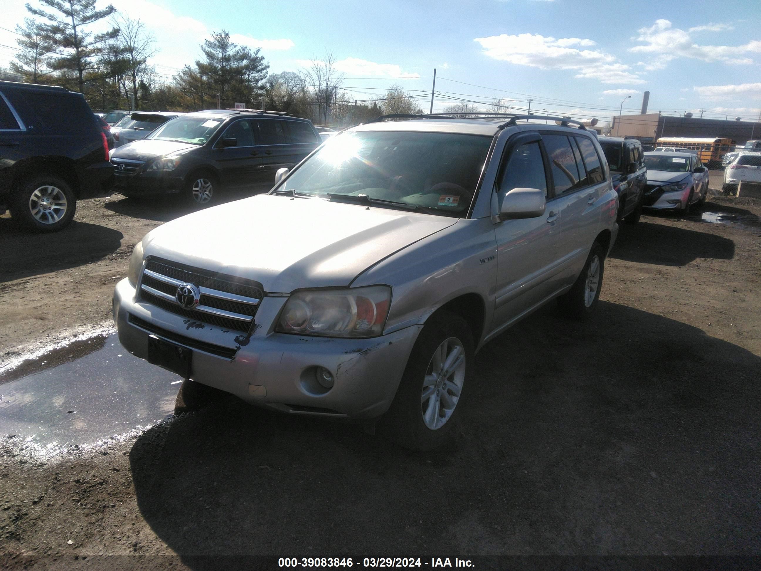 Photo 1 VIN: JTEEW21A760001643 - TOYOTA HIGHLANDER 