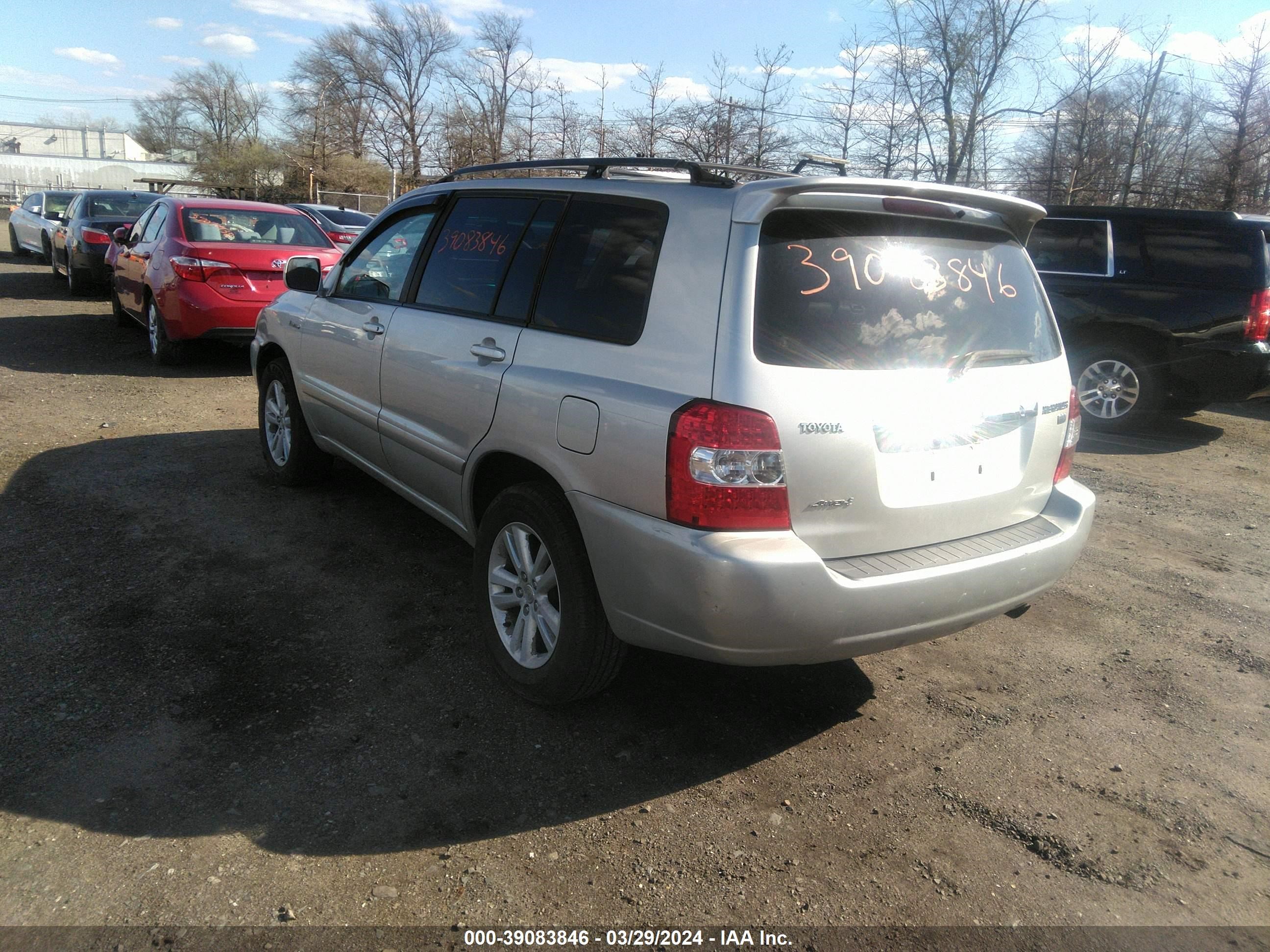 Photo 2 VIN: JTEEW21A760001643 - TOYOTA HIGHLANDER 