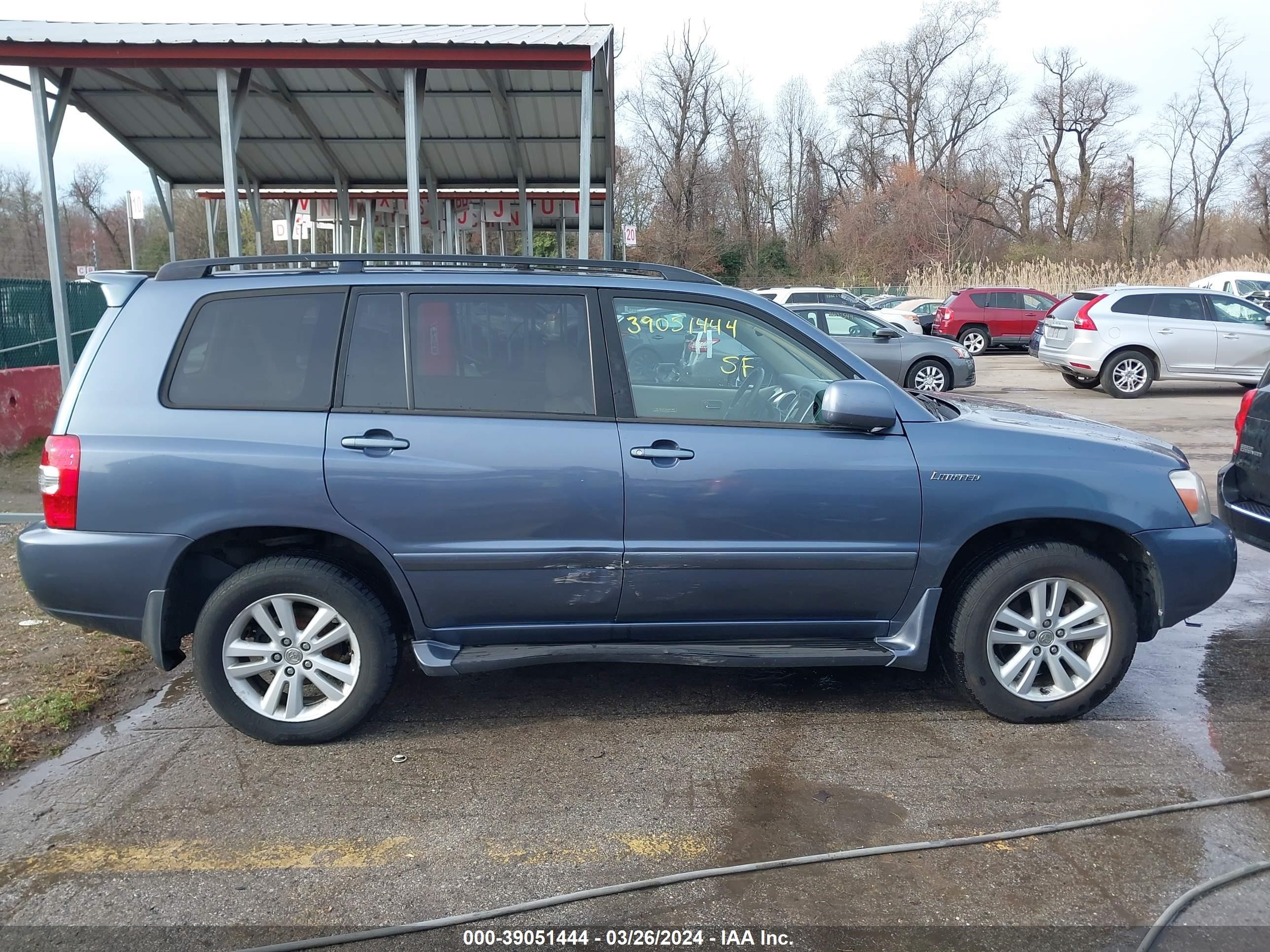 Photo 12 VIN: JTEEW21A760005384 - TOYOTA HIGHLANDER 