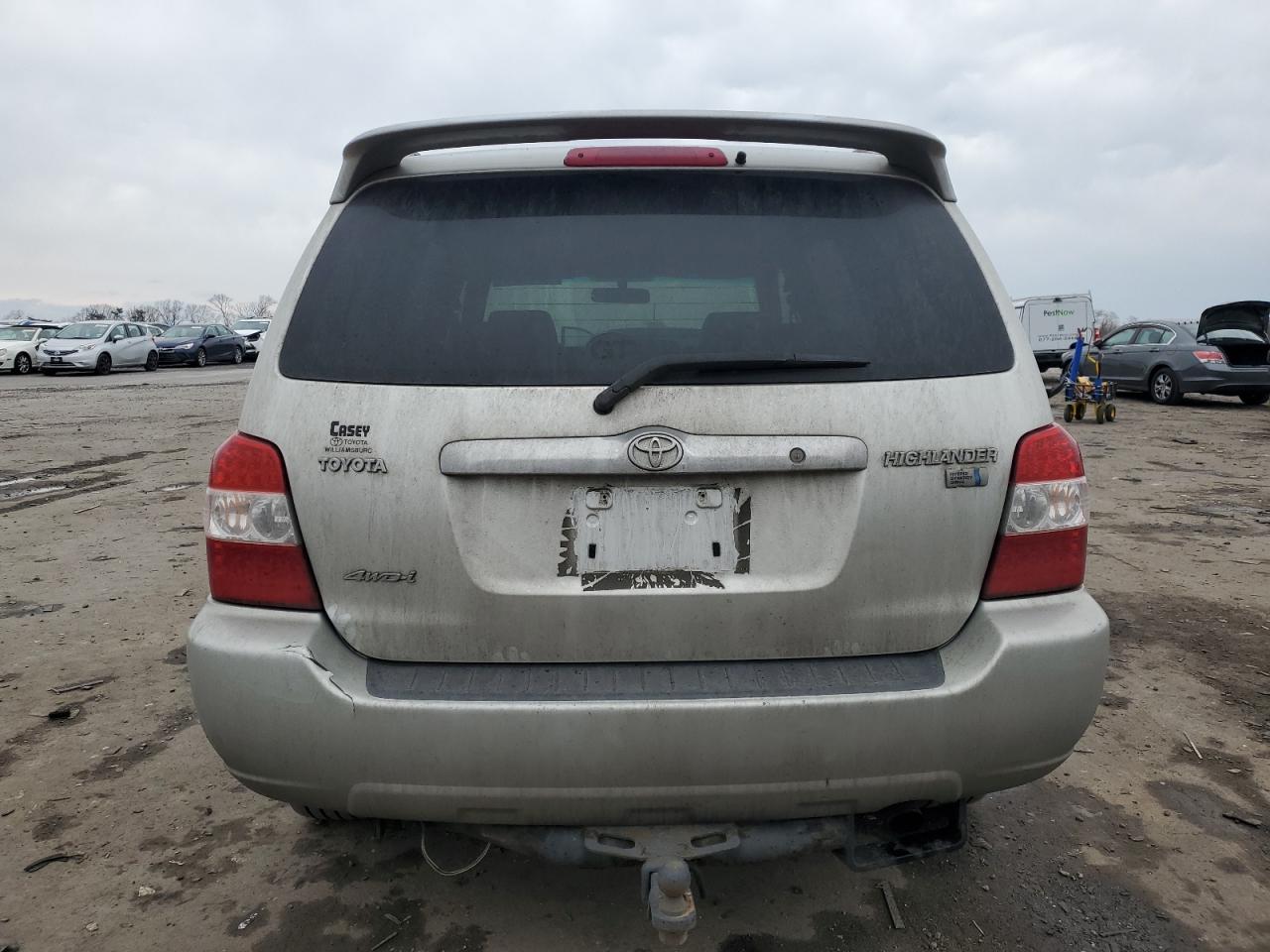 Photo 5 VIN: JTEEW21A860028169 - TOYOTA HIGHLANDER 