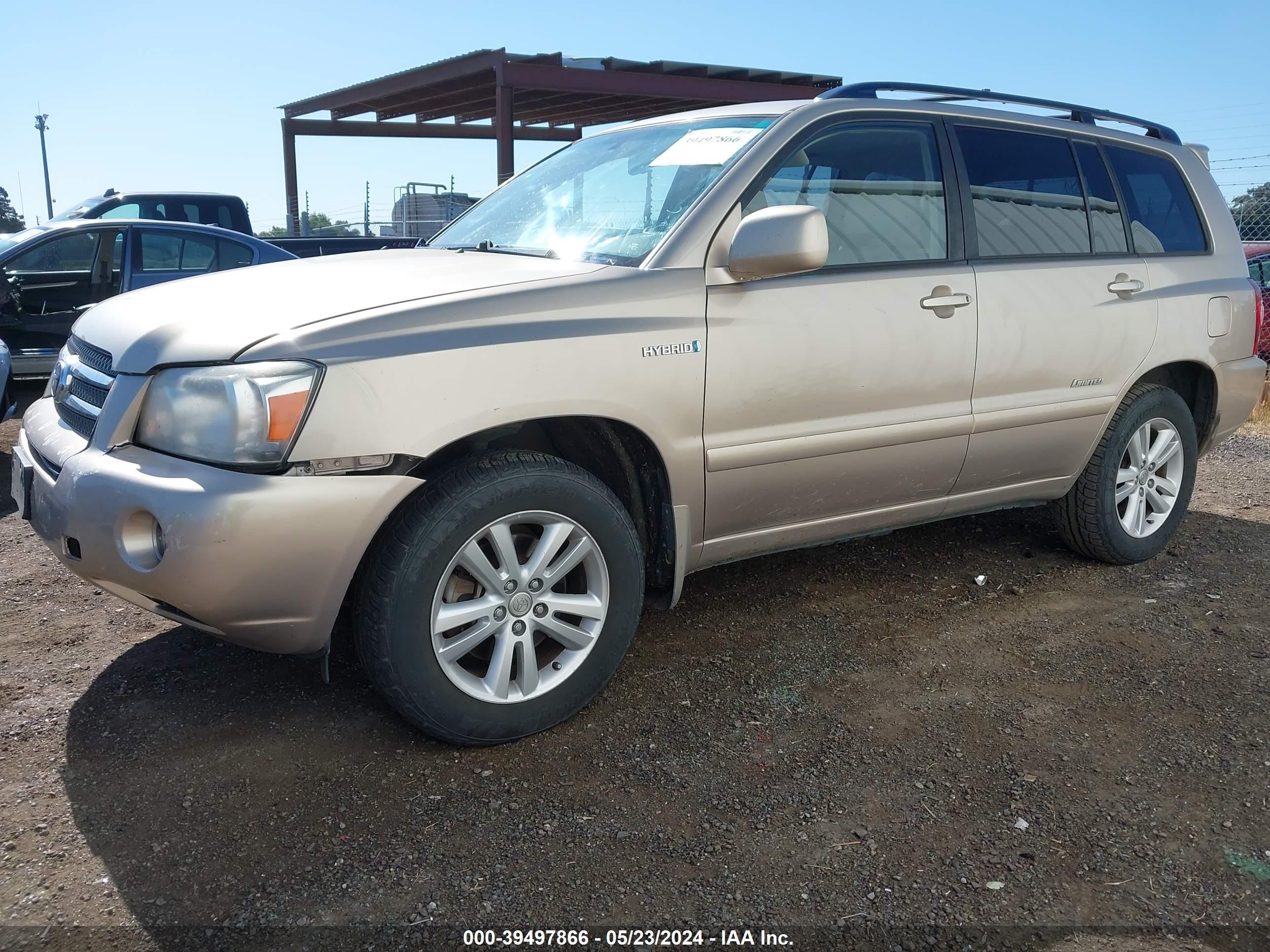 Photo 1 VIN: JTEEW21A870043465 - TOYOTA HIGHLANDER 