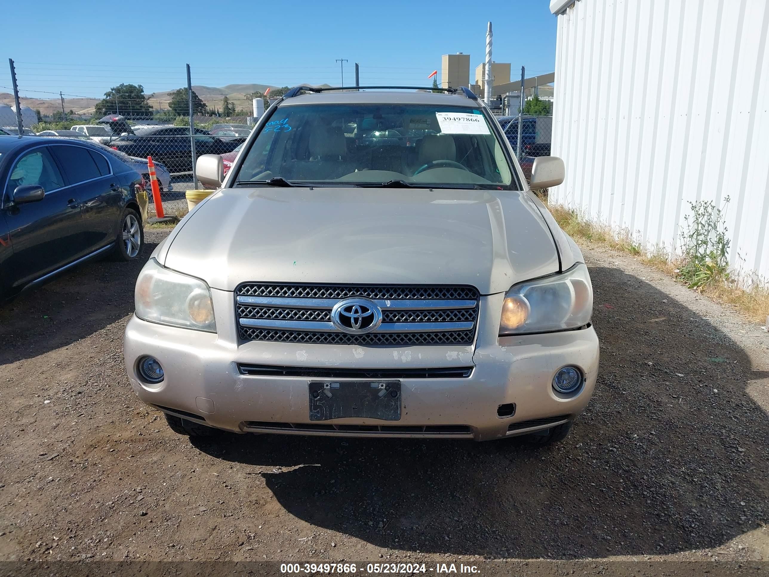 Photo 11 VIN: JTEEW21A870043465 - TOYOTA HIGHLANDER 