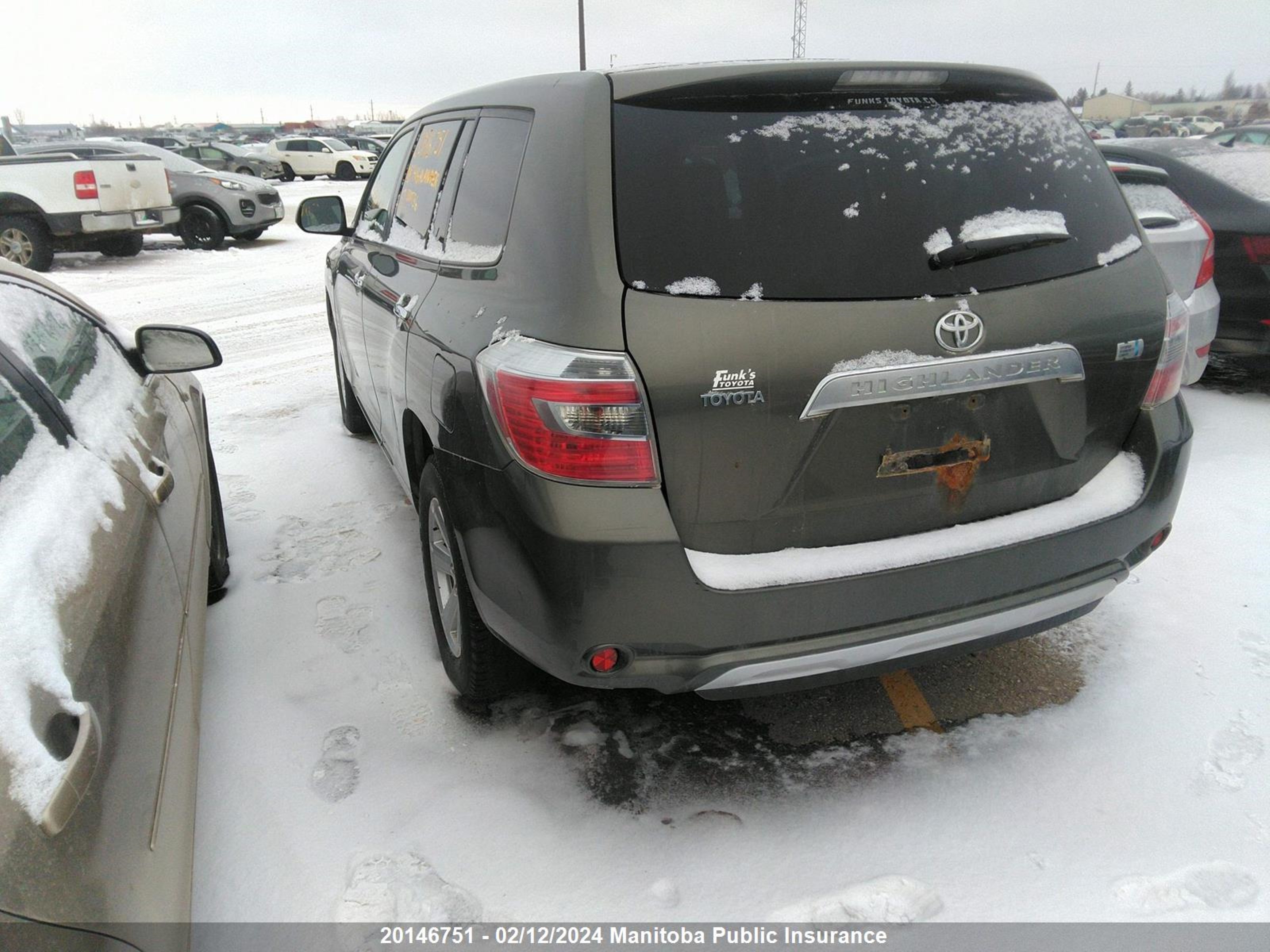 Photo 2 VIN: JTEEW41A582000736 - TOYOTA HIGHLANDER 