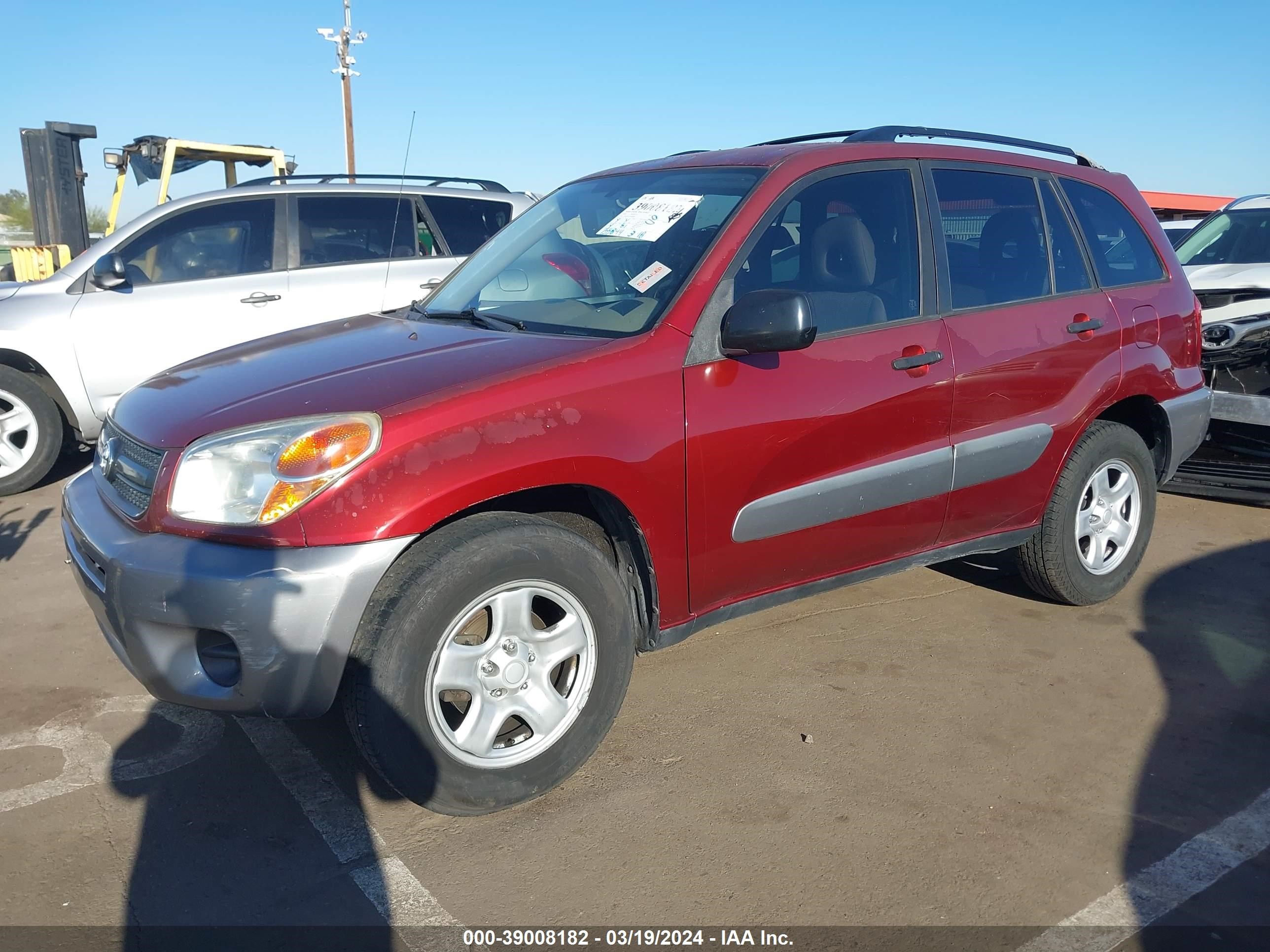 Photo 1 VIN: JTEGD20V550049840 - TOYOTA RAV 4 