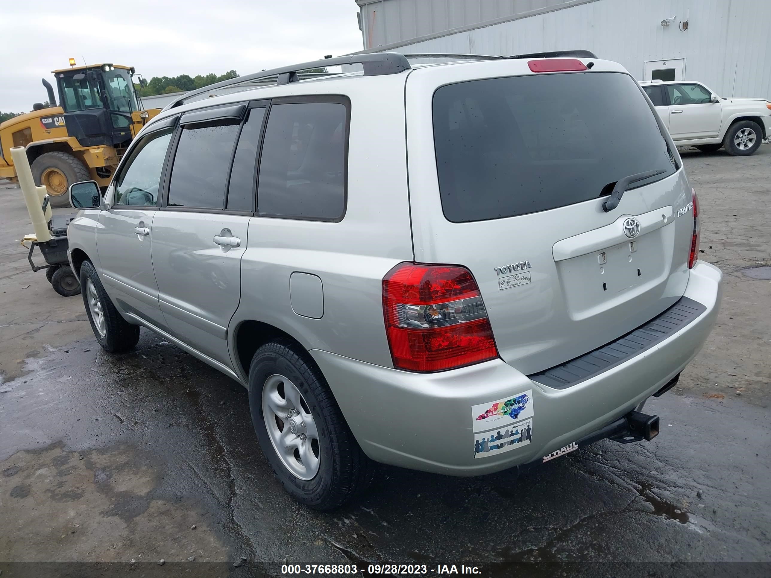 Photo 2 VIN: JTEGD21A060147672 - TOYOTA HIGHLANDER 