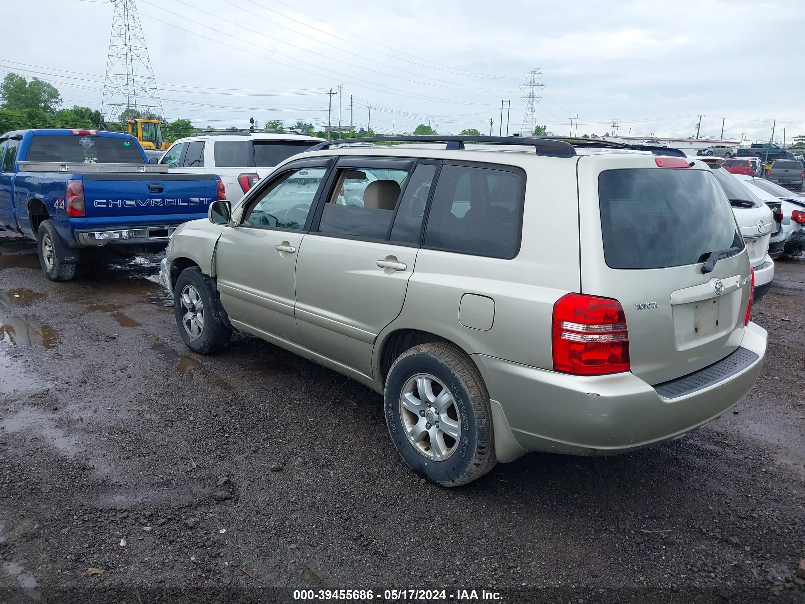 Photo 2 VIN: JTEGD21A110019224 - TOYOTA HIGHLANDER 