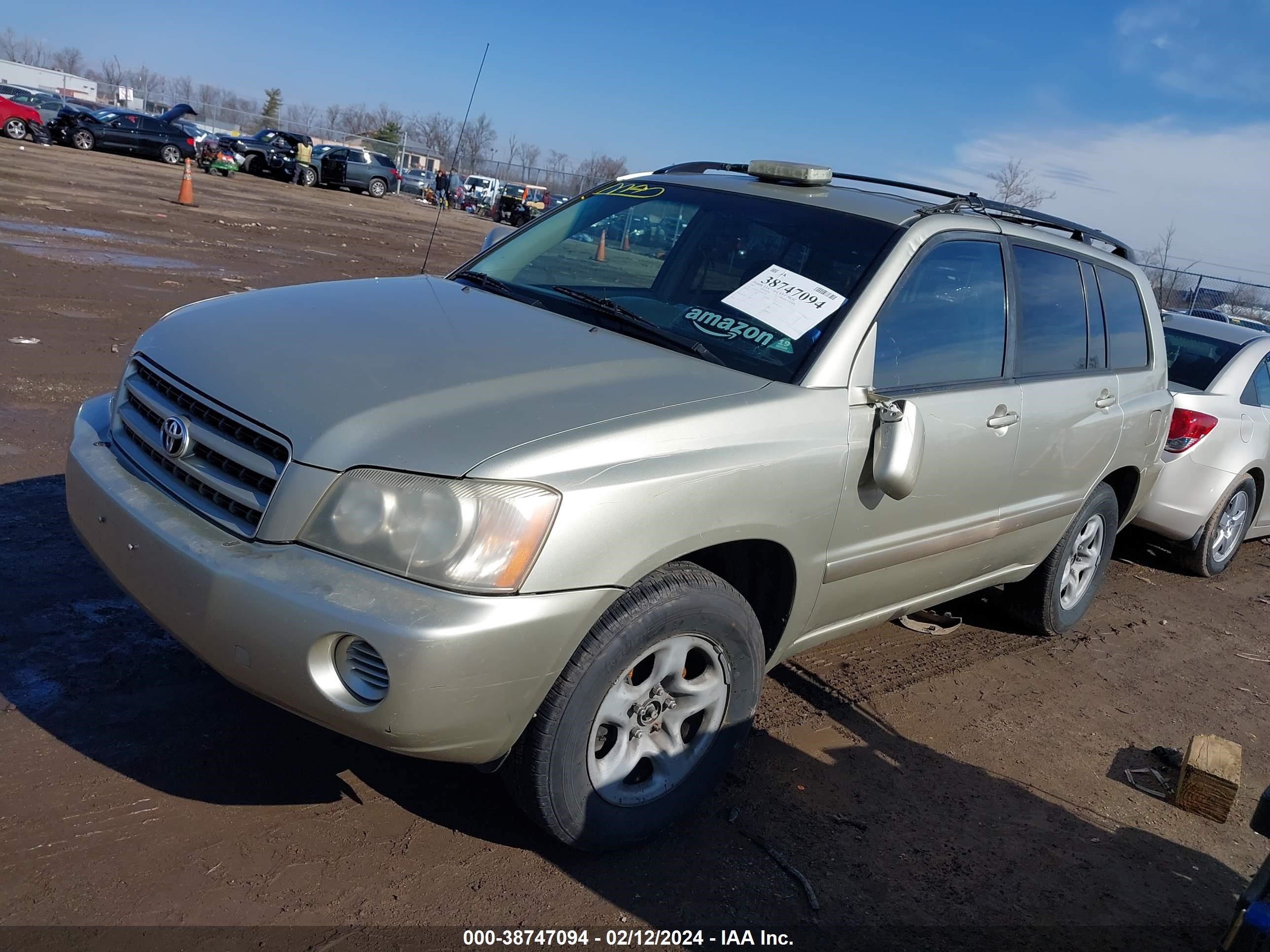 Photo 1 VIN: JTEGD21A130064344 - TOYOTA HIGHLANDER 