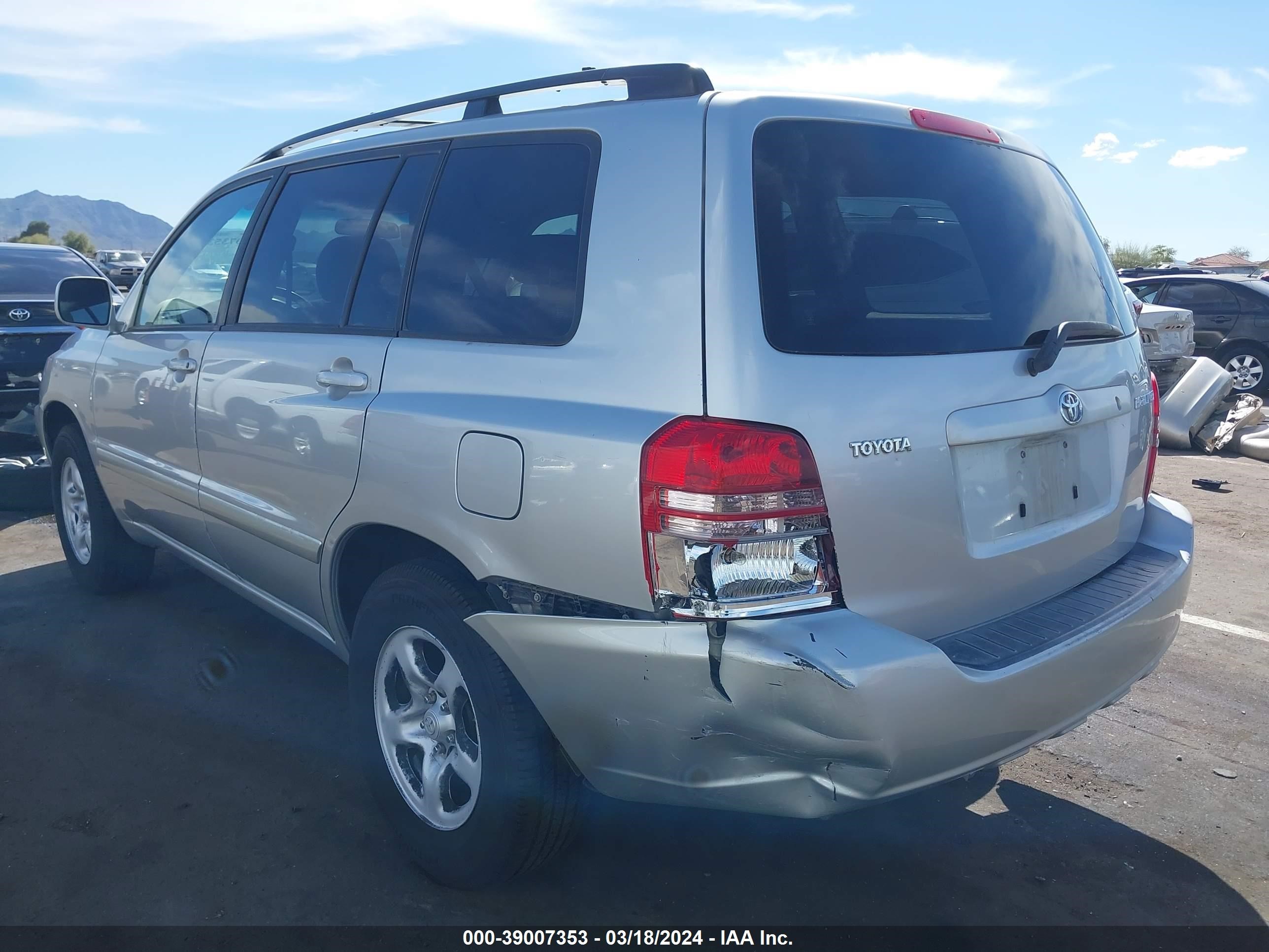 Photo 5 VIN: JTEGD21A420029666 - TOYOTA HIGHLANDER 