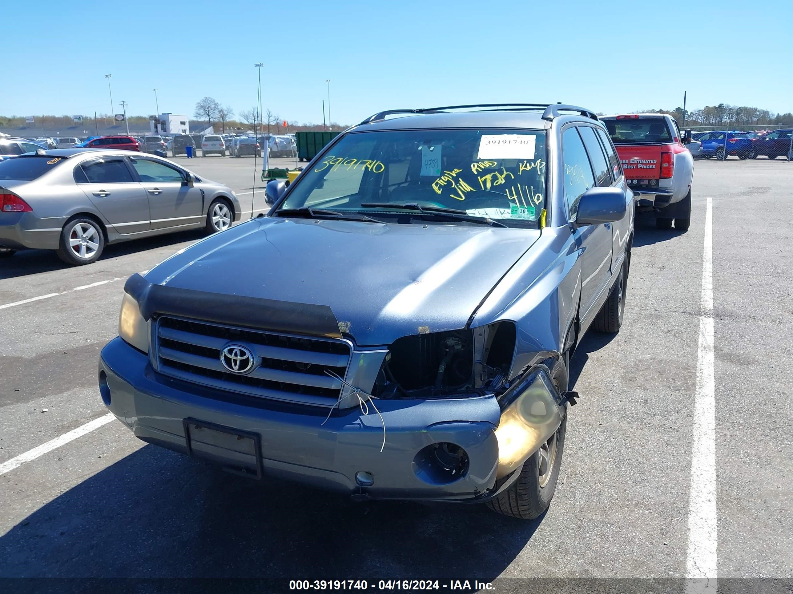 Photo 5 VIN: JTEGD21A470157462 - TOYOTA HIGHLANDER 