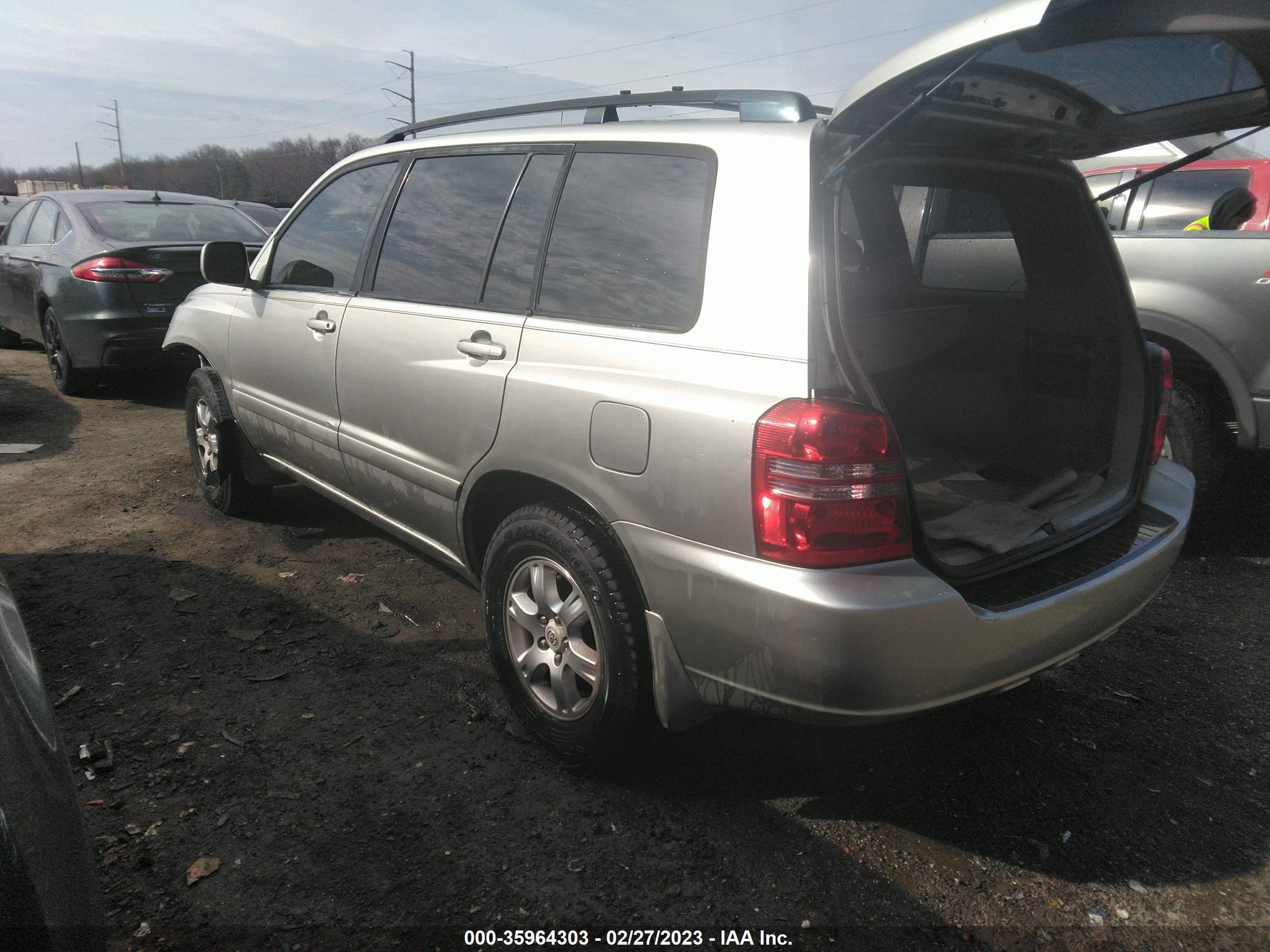 Photo 2 VIN: JTEGD21A530067747 - TOYOTA HIGHLANDER 